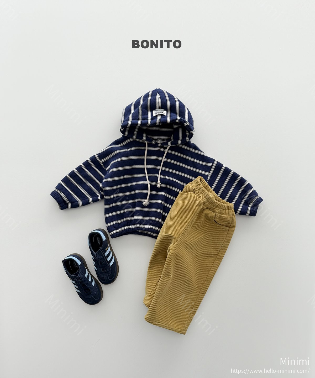 BONITO Jolly Stripe Hoodie 細節圖 8