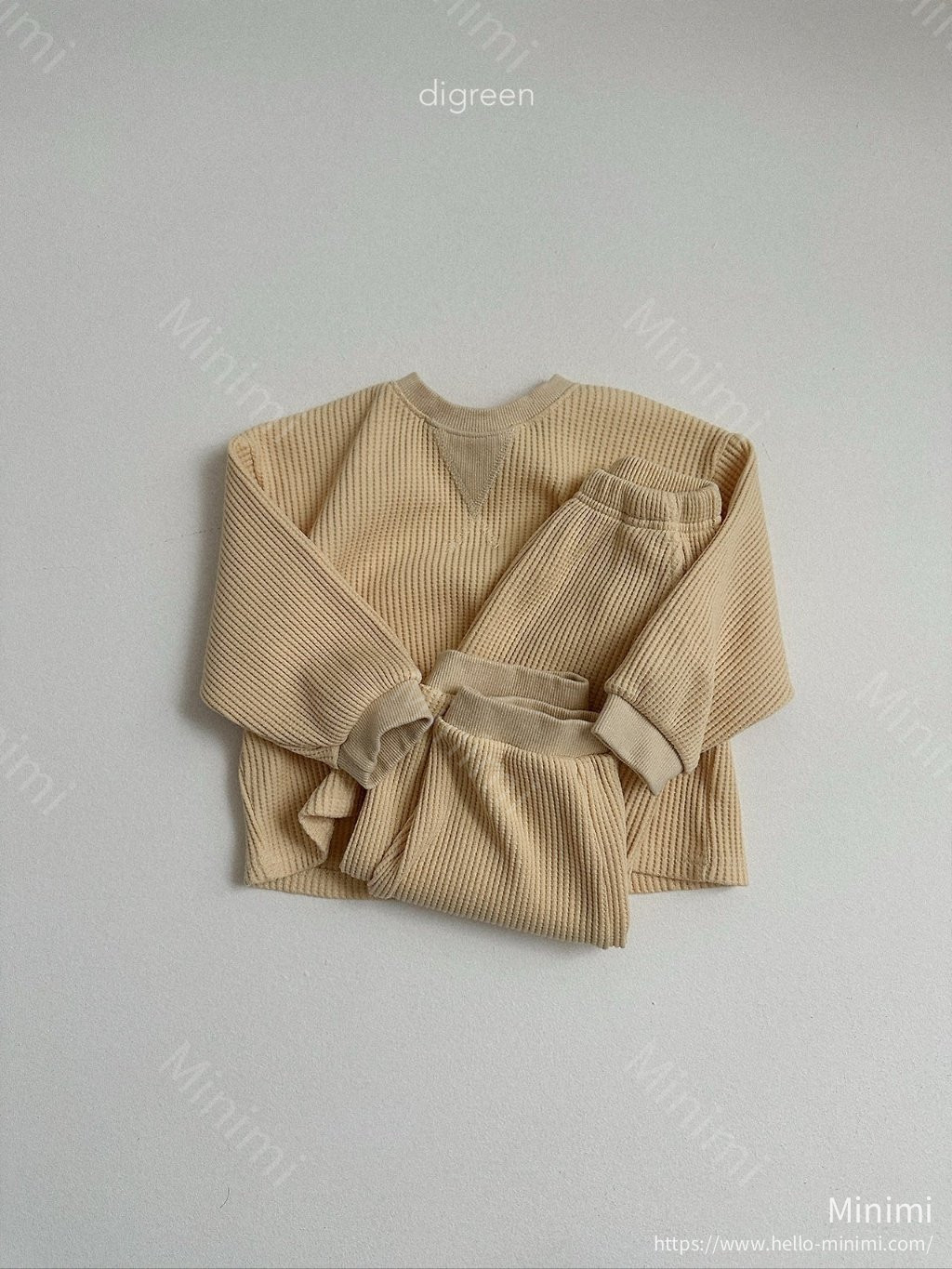 digreen Flat Waffle Pants 細節圖 16