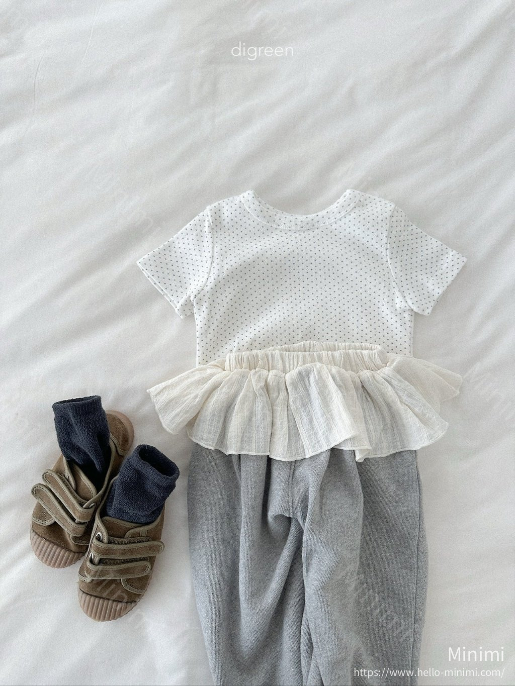 digreen Emily Dot Tee 細節圖 7