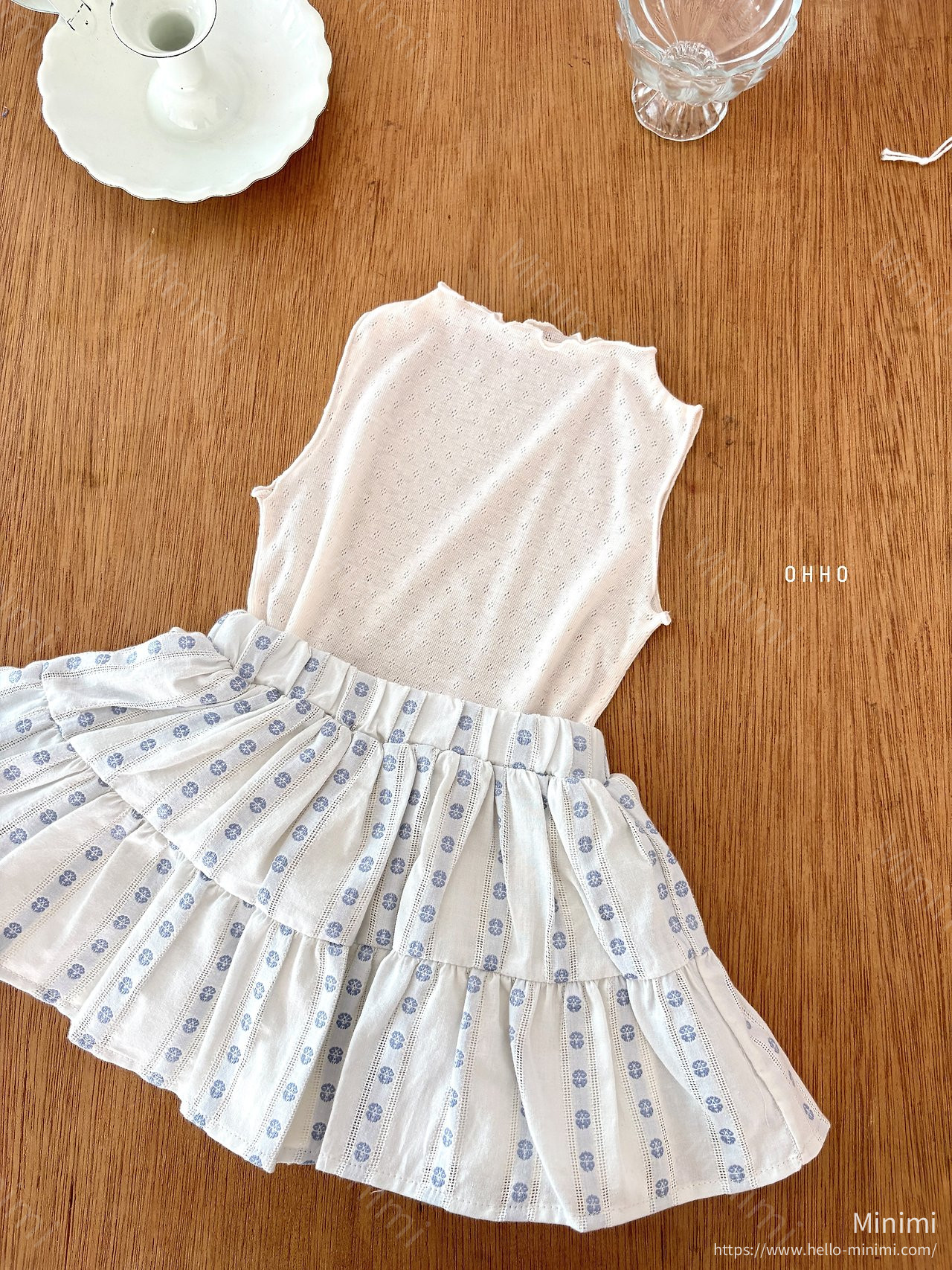 OHHO Ete Shirring Skirt 細節圖 14