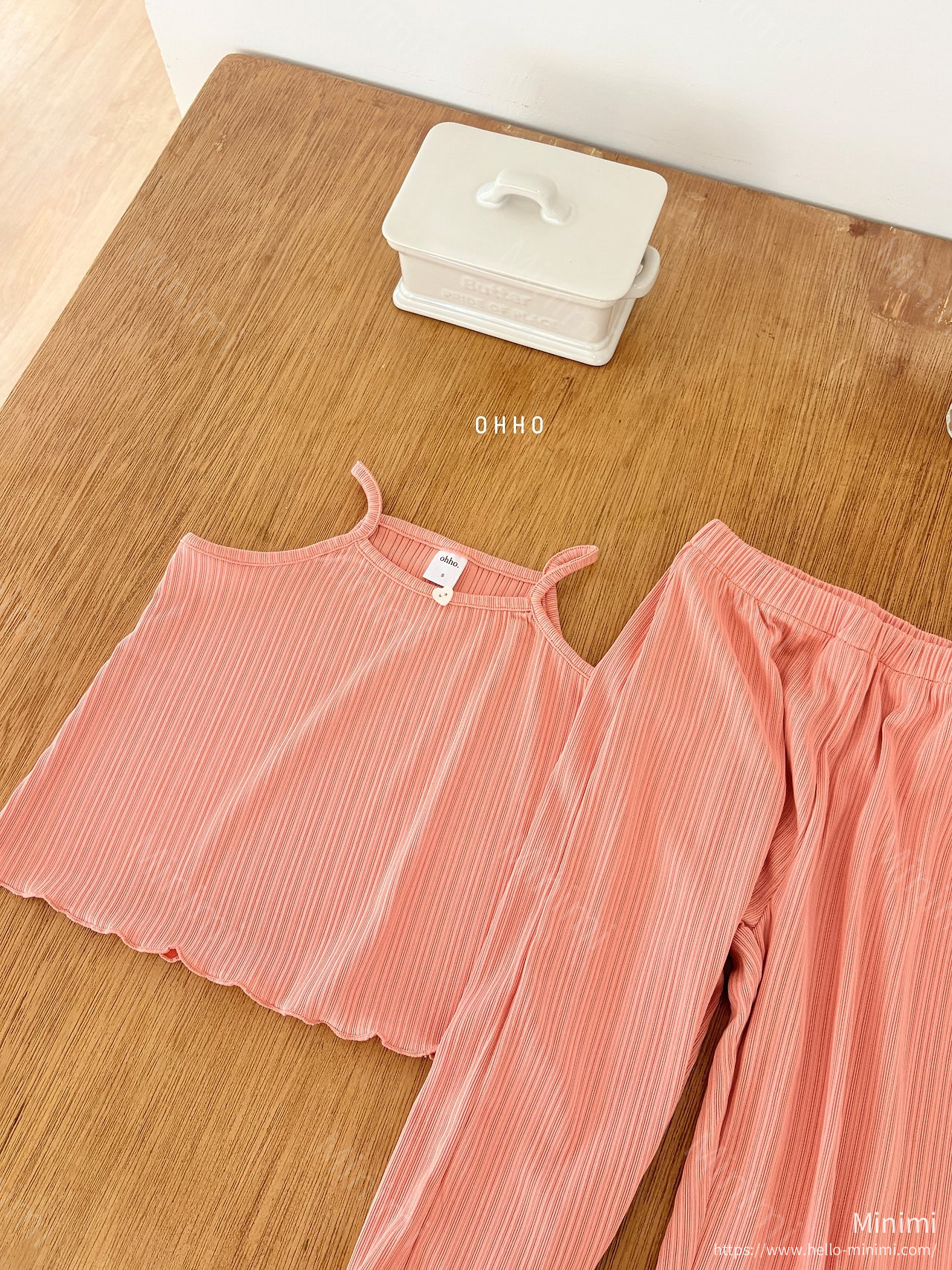 OHHO Heart Pleats Sleeveless 細節圖 12