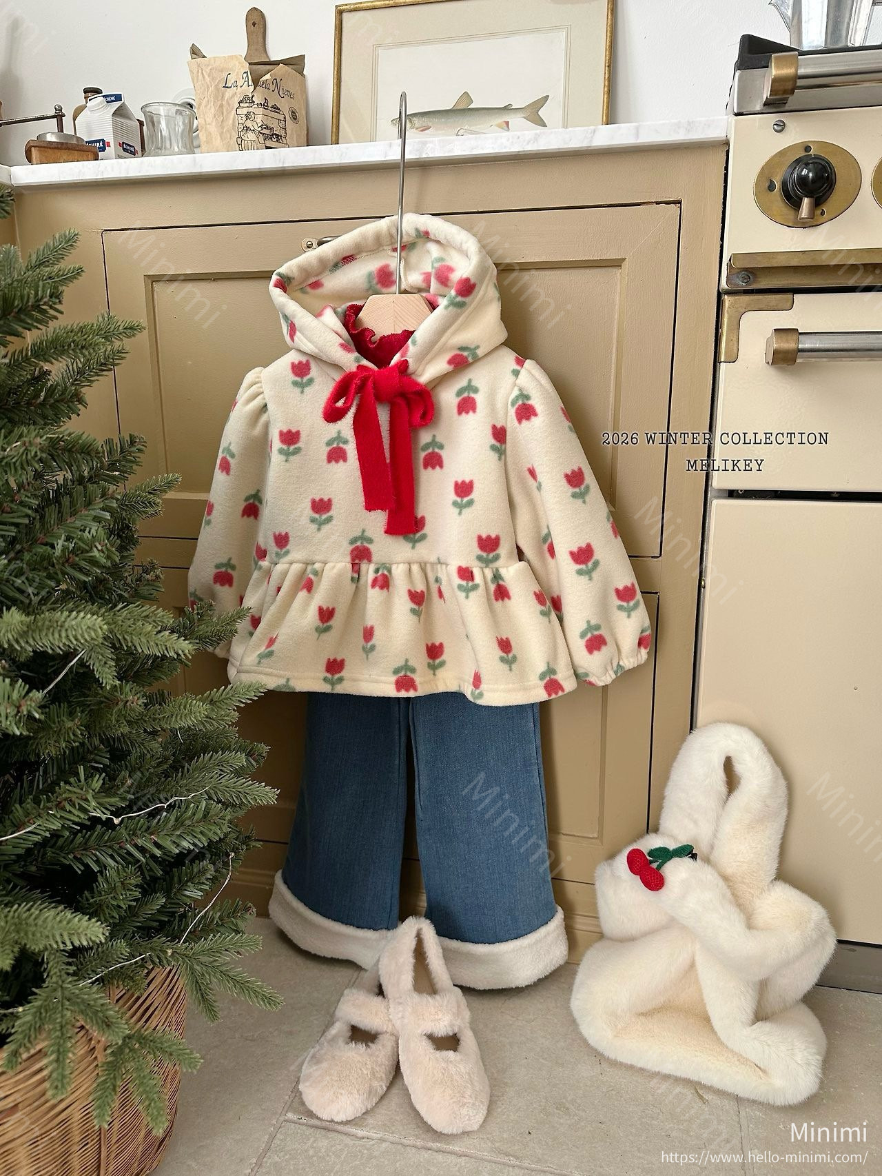 Melikey Flower Frill Hoodie 細節圖 32
