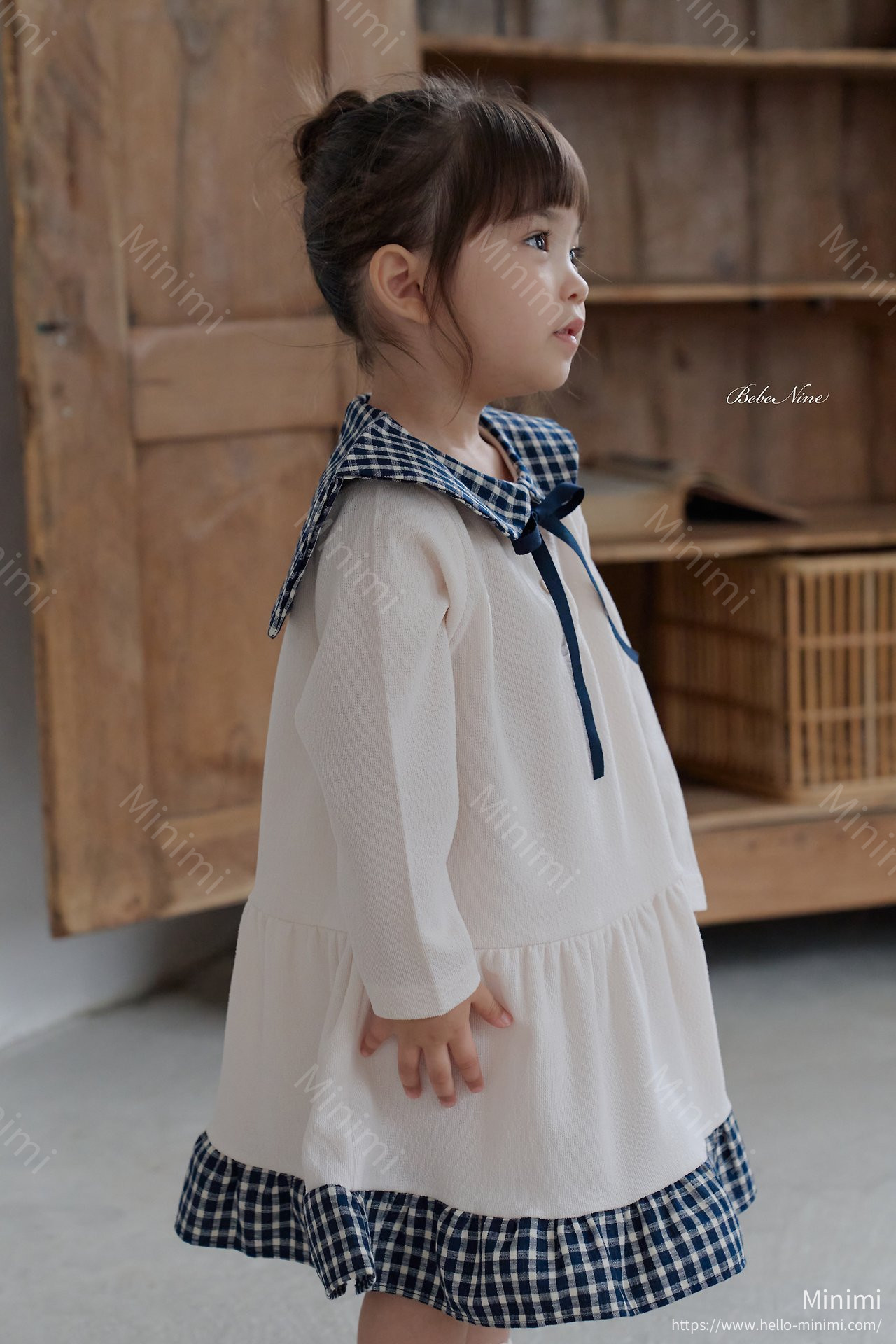bebe nine Maison Check Dress 細節圖 8