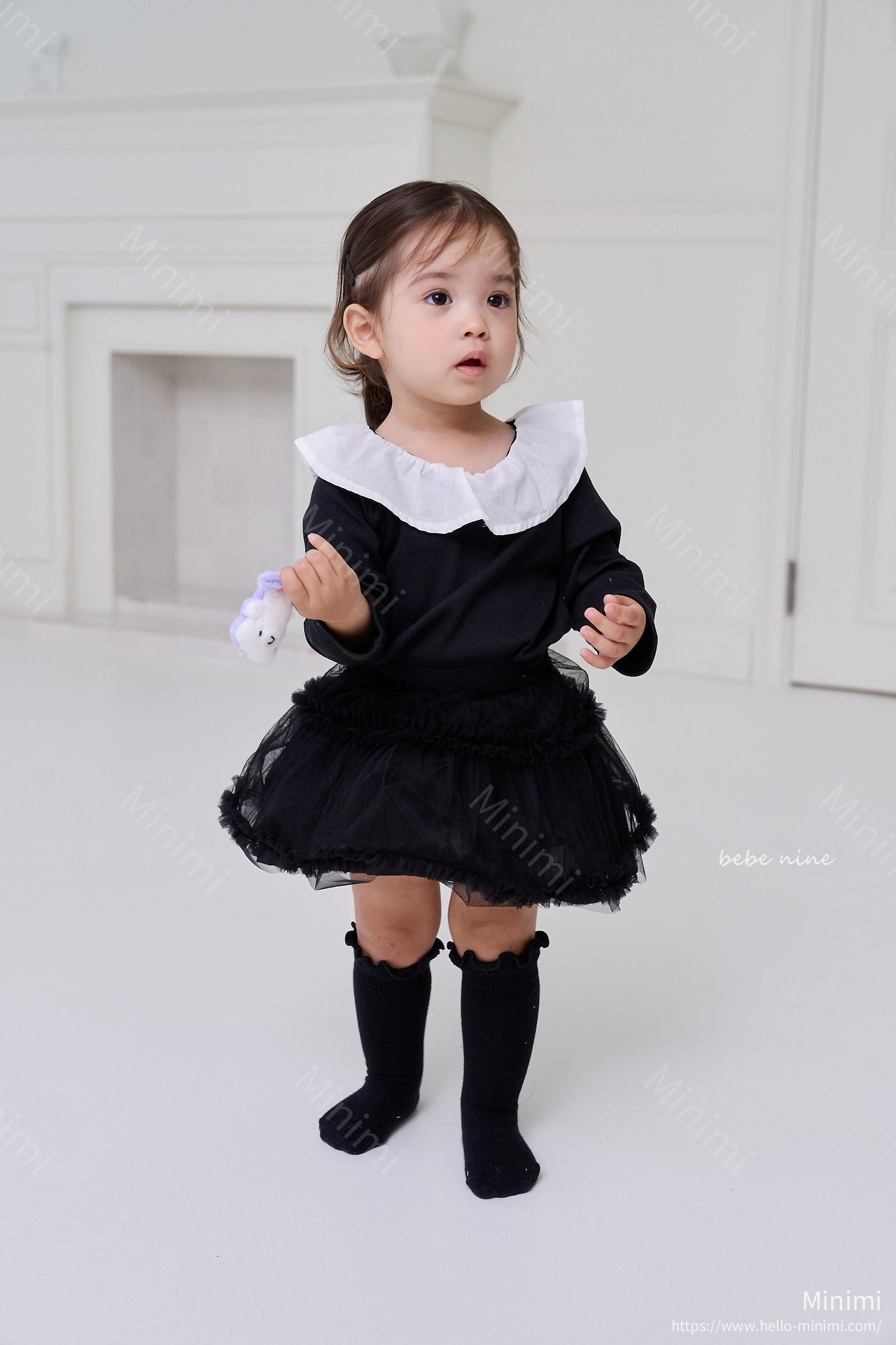 bebe nine Nine Frill Knee Socks Set 細節圖 9