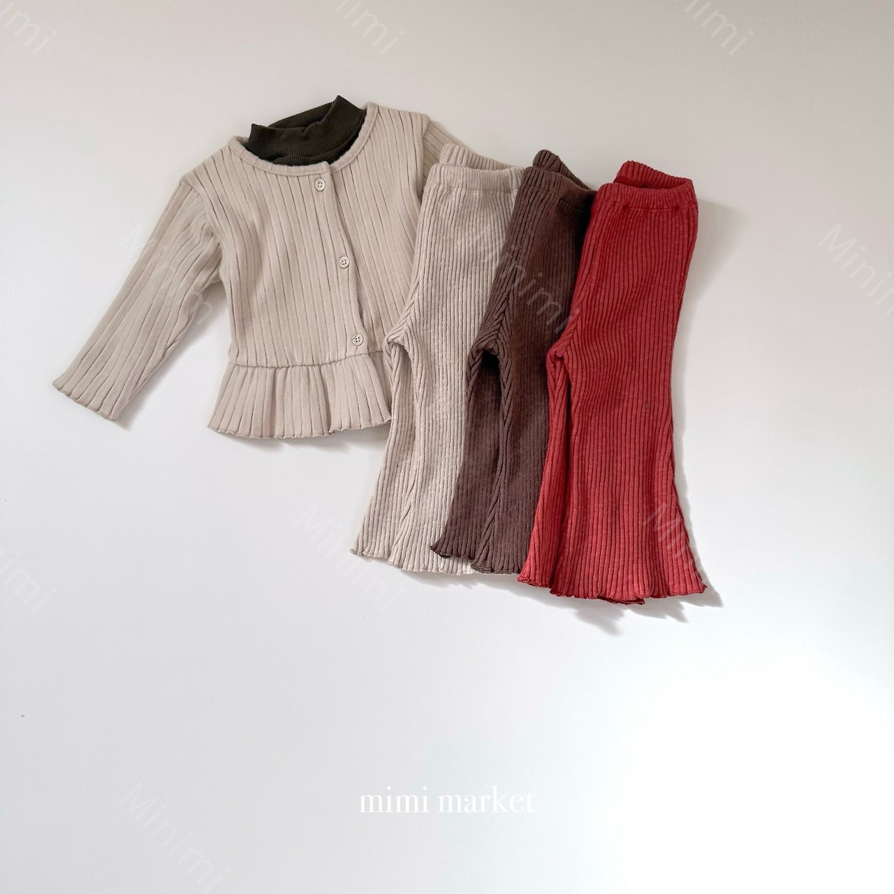 mimi-market Ribbed Play Leggings 細節圖 6