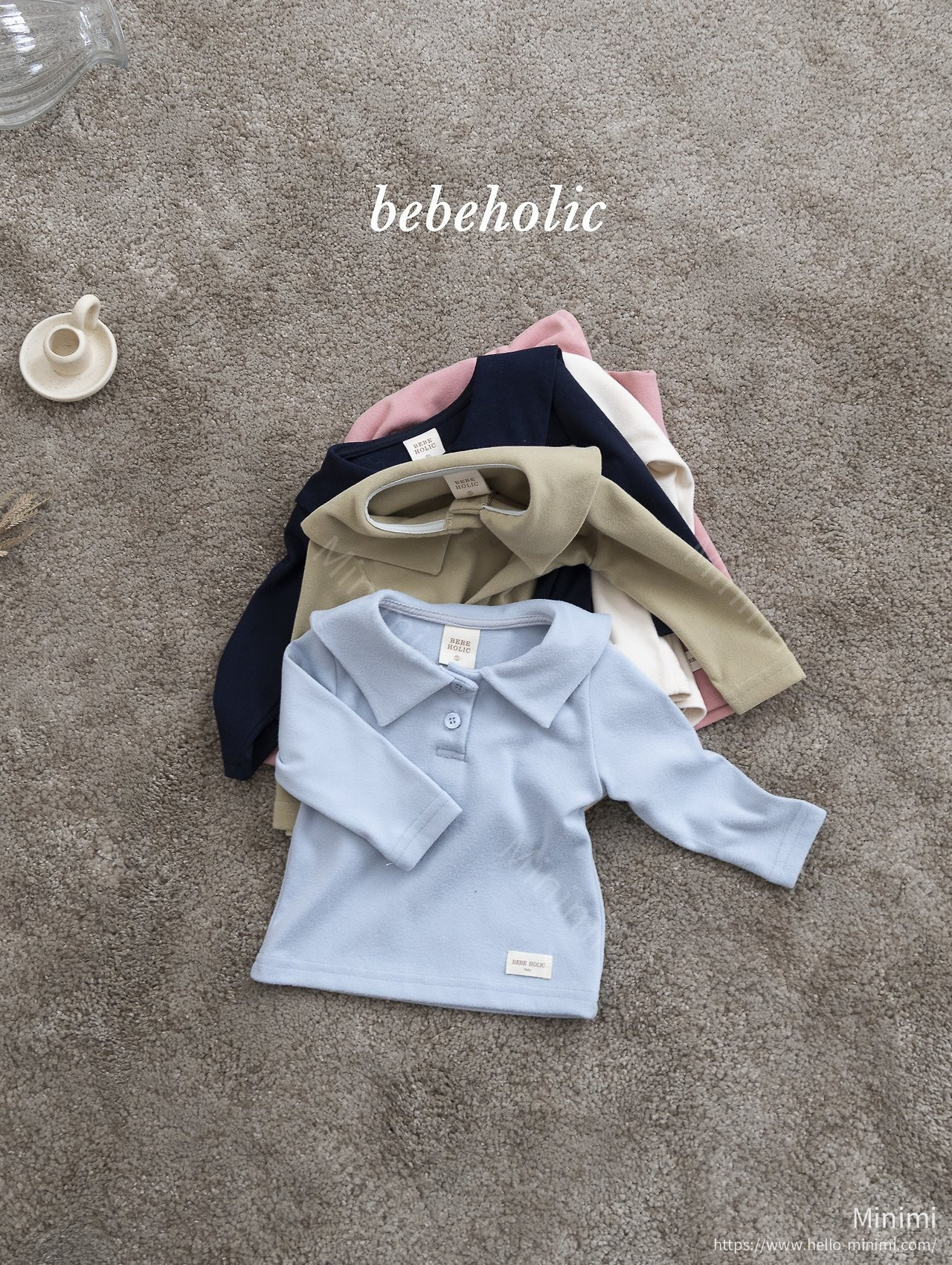 BEBEHOLIC Warm Collar Tee 細節圖 7