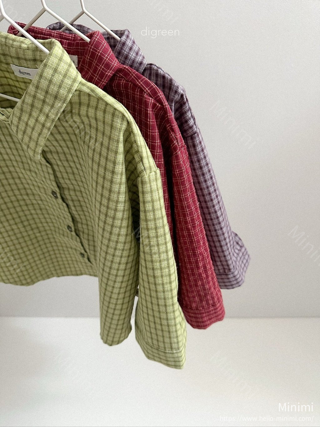digreen Picnic Check Shirt 細節圖 7