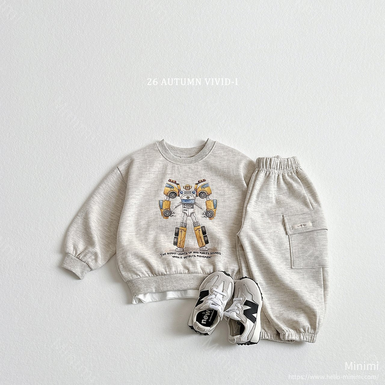 VIVID-I Vintage Robot Sweatshirt 細節圖 7