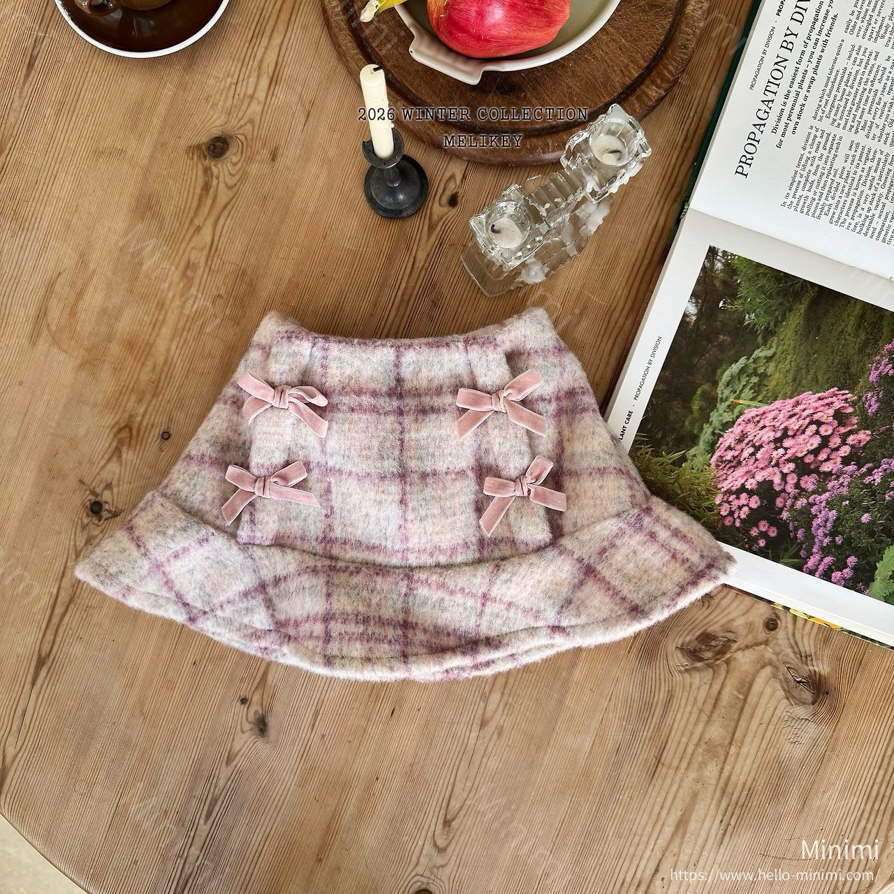 Melikey Check Ribbon Frill Skirt 細節圖 41