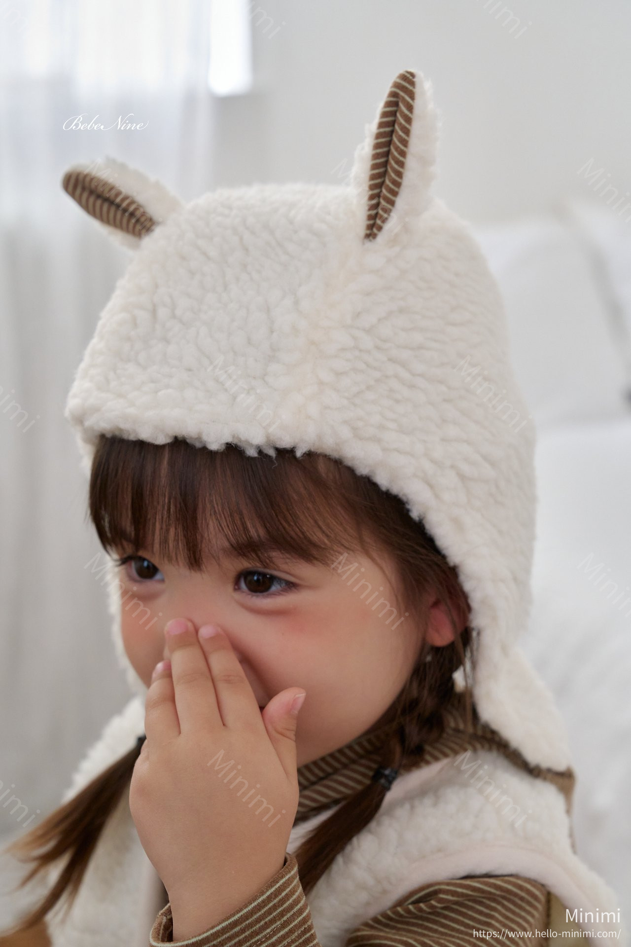 bebe nine Little Lamb Bonnet 細節圖 4