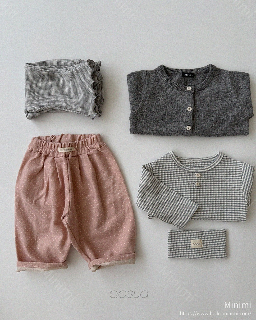 Aosta atelier Jelly Waffle Pants 細節圖 15