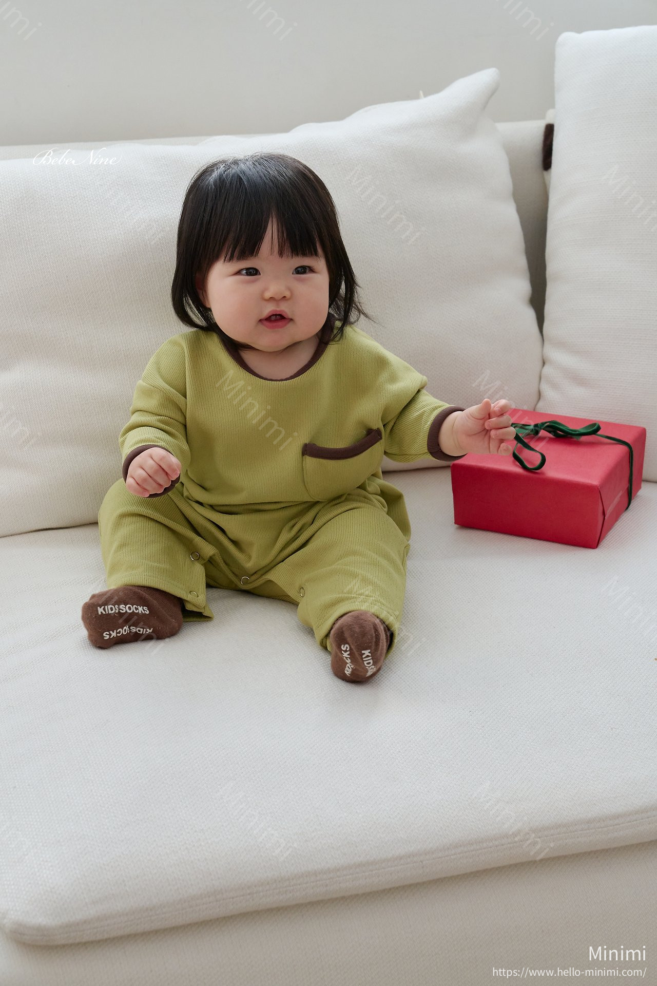 bebe nine Mir Knit Romper 細節圖 5
