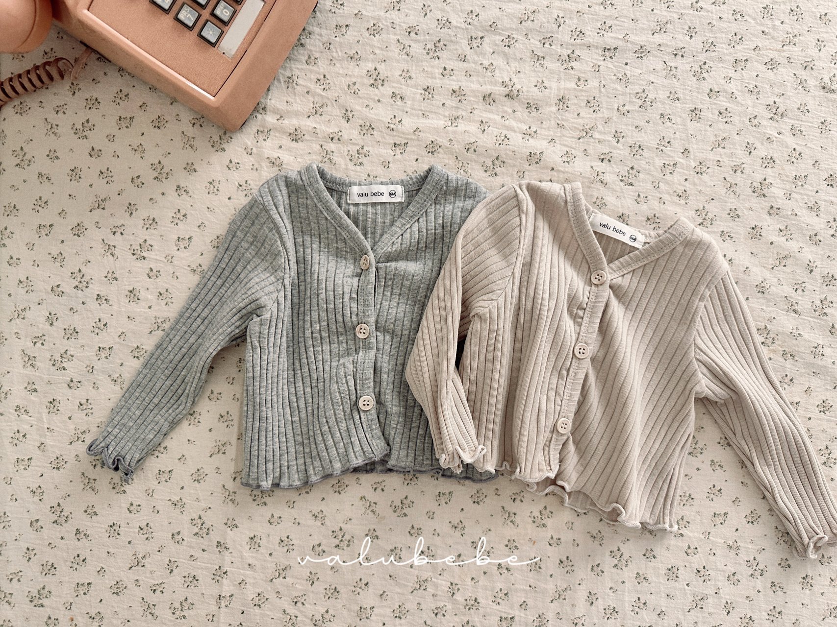 Moss Ribbed Cardigan