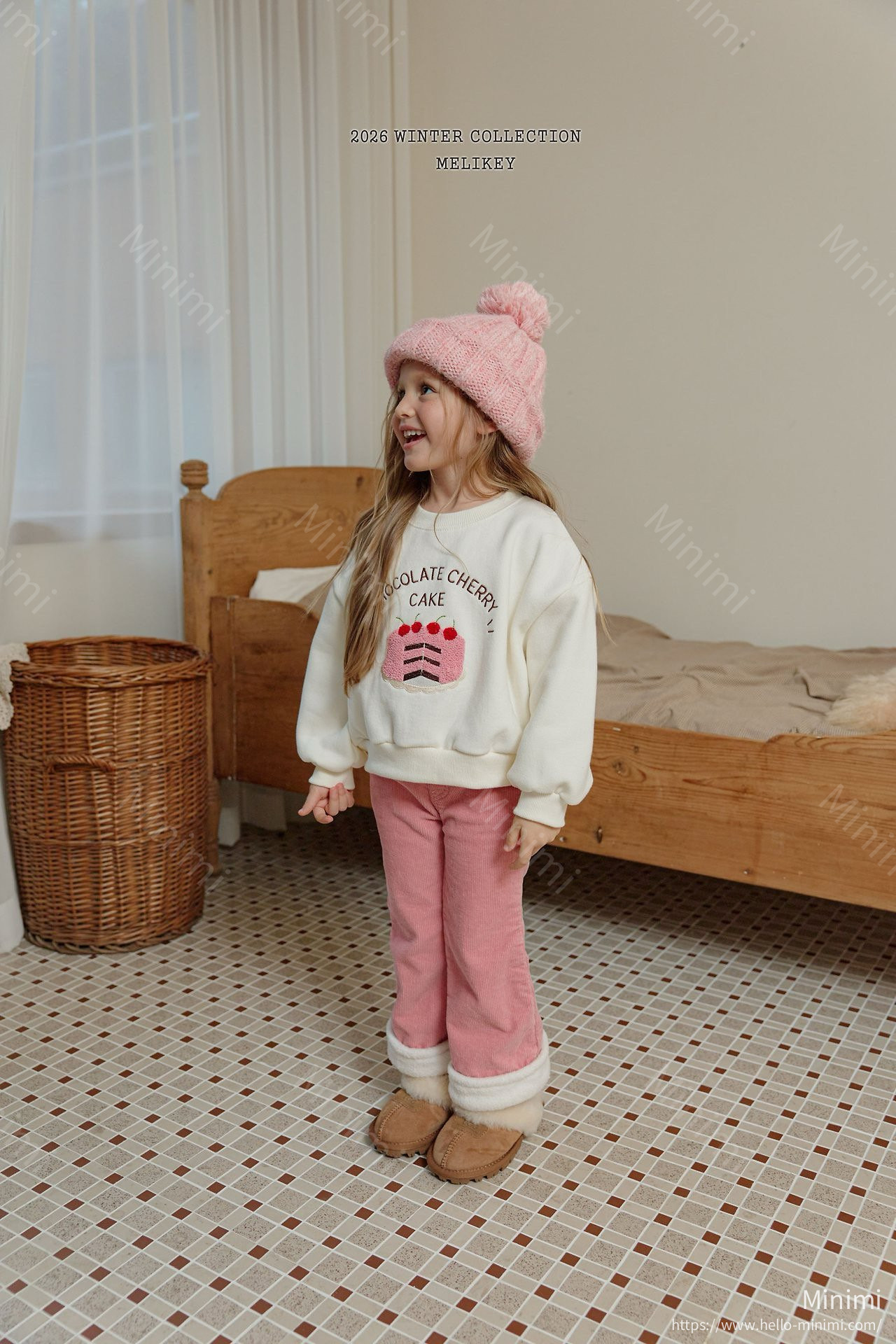 Melikey Corduroy Heart Bootcut 細節圖 2