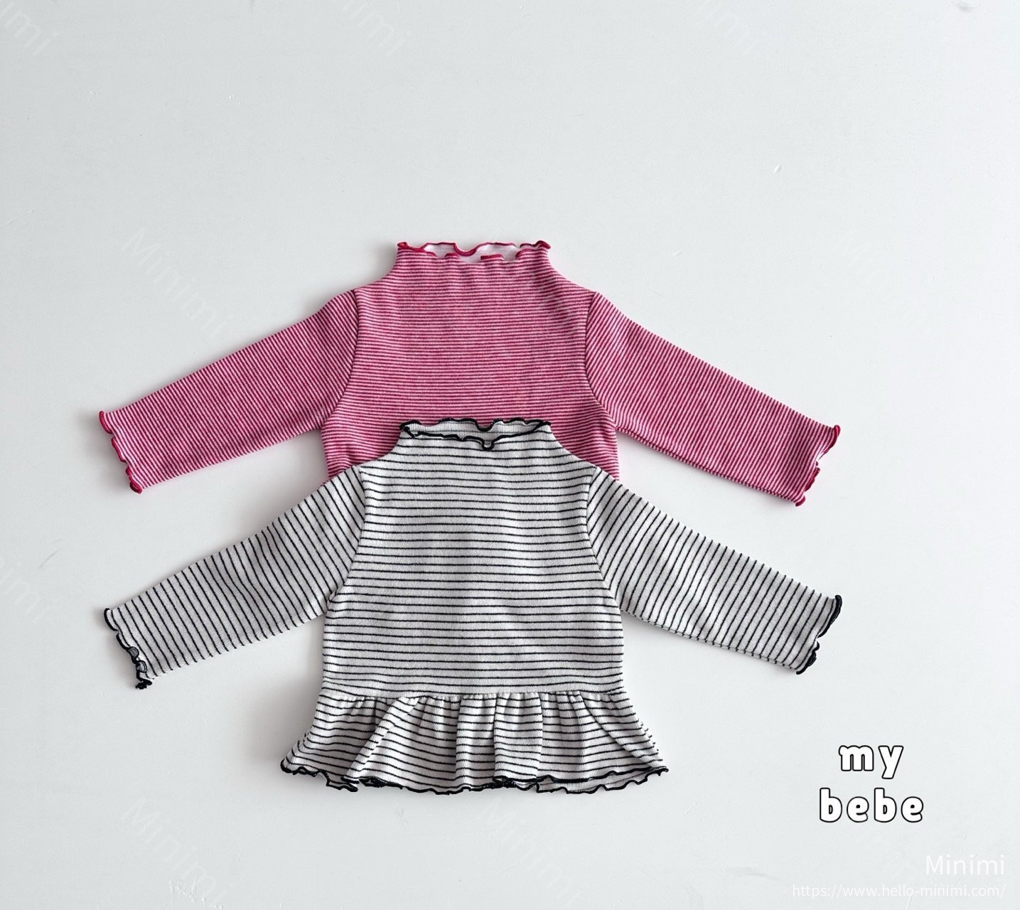 my_bébé Petit Ruffle Turtleneck 細節圖 2
