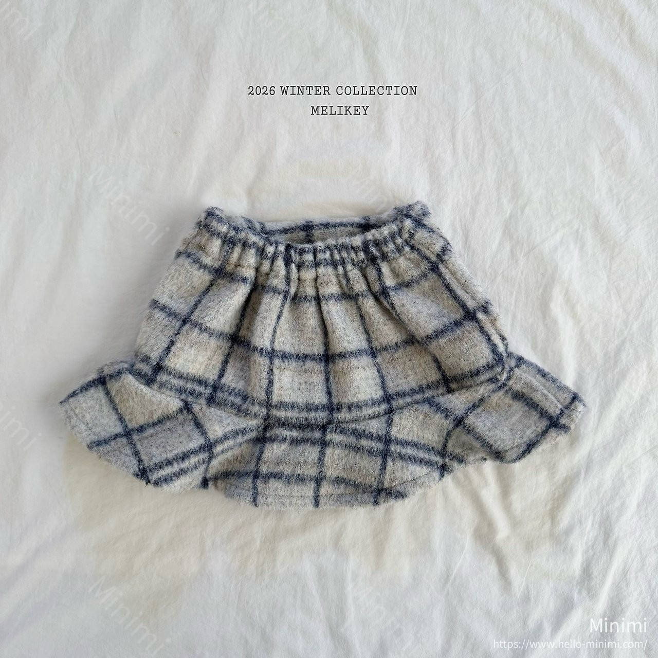 Melikey Check Ribbon Frill Skirt 細節圖 55
