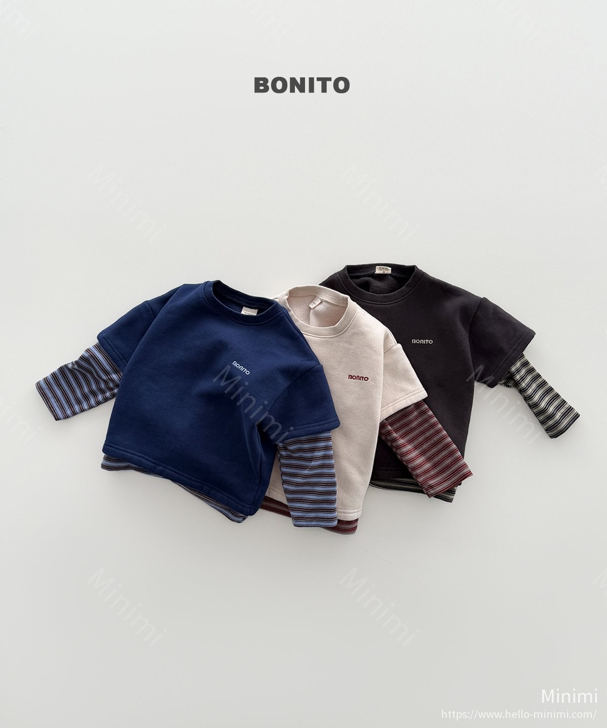 BONITO Double Fleece Short Sleeve Layered Tee 細節圖 2