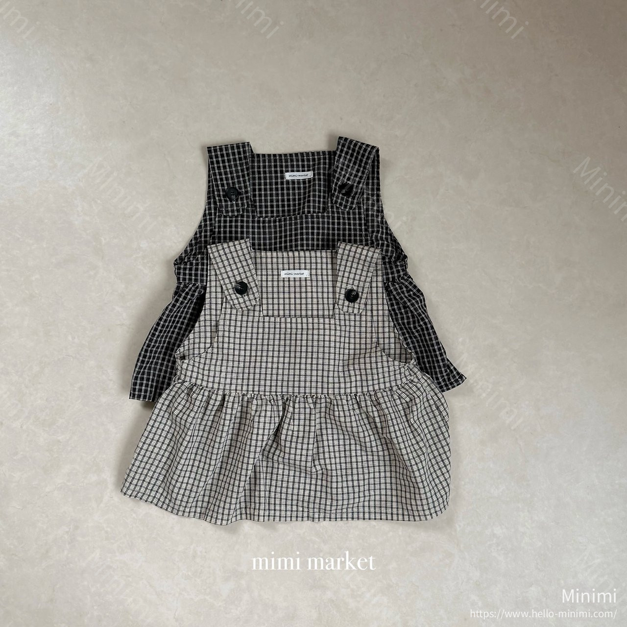 mimi-market Lona Suspender Dress 細節圖 17