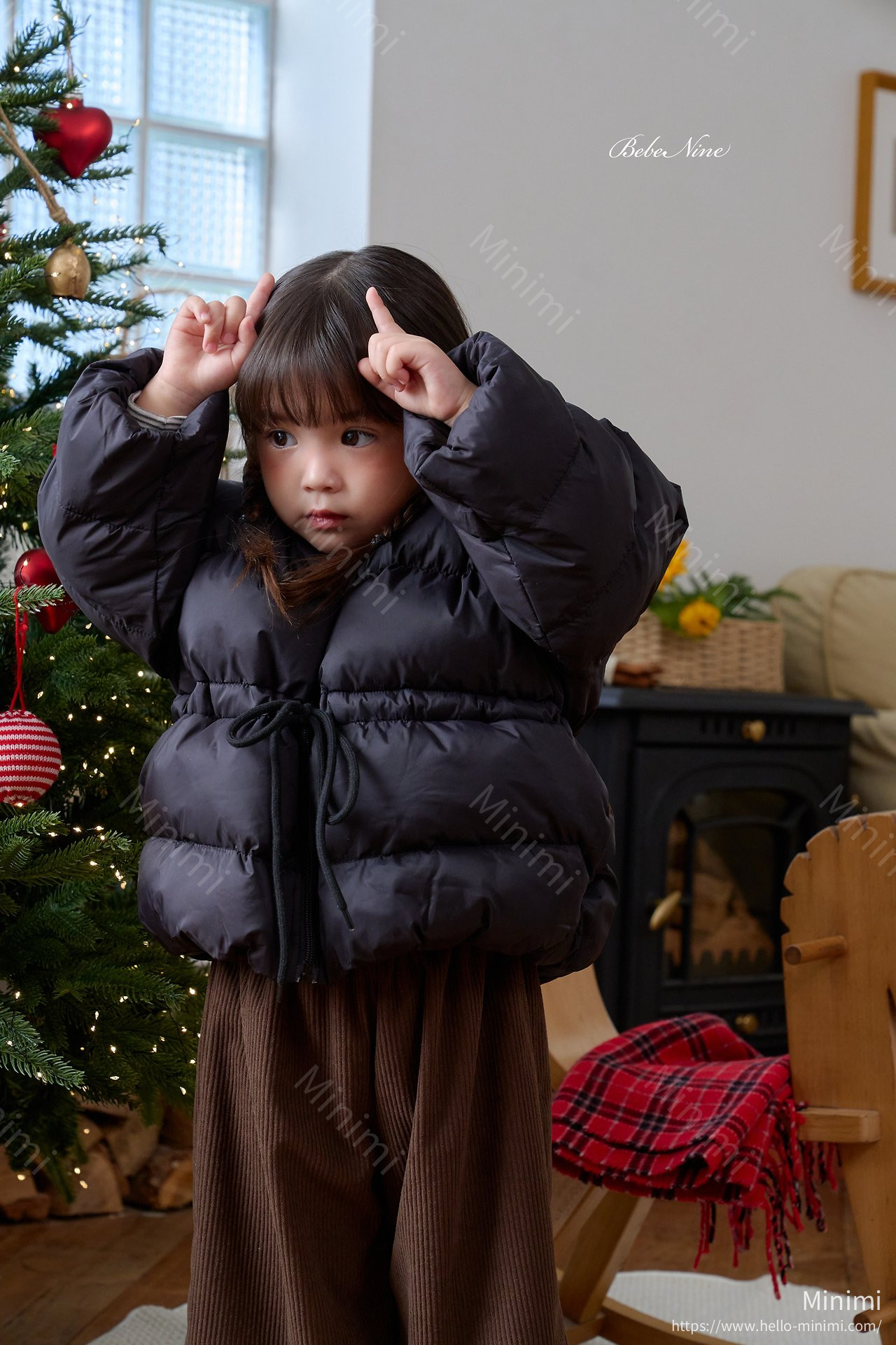 bebe nine Arc Bear Padded Jacket 細節圖 12