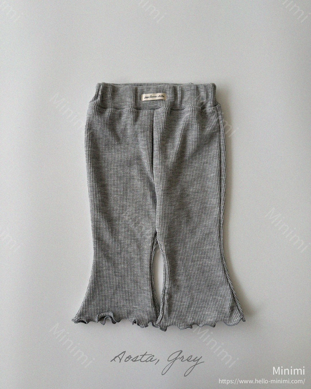Aosta atelier Jelly Waffle Pants 細節圖 3
