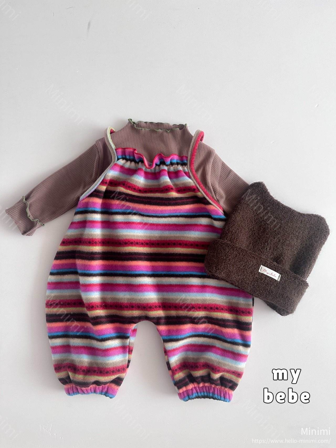 my_bébé Runrun Fleece Overall 細節圖 8