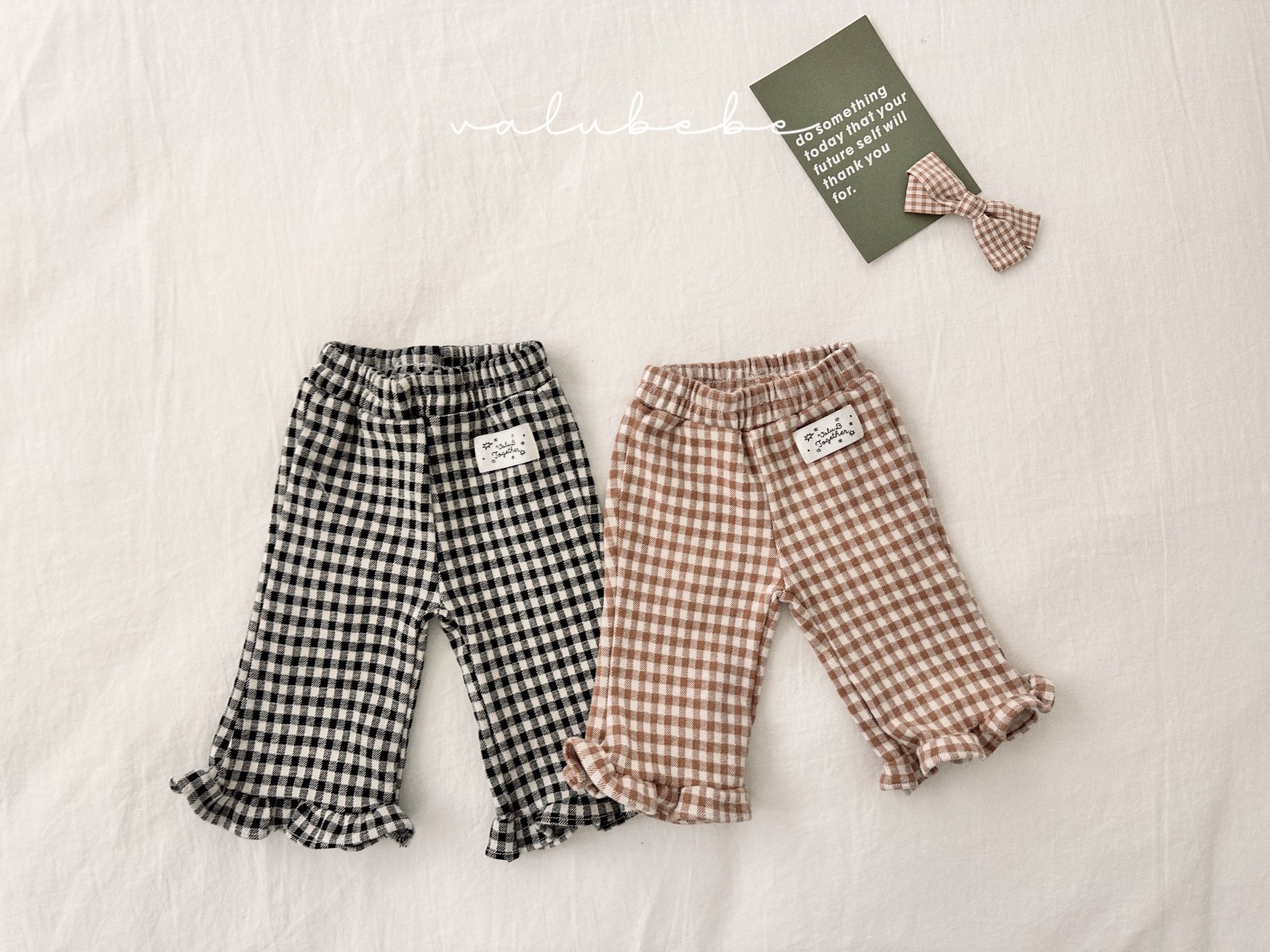 Frill Bootcut Pants