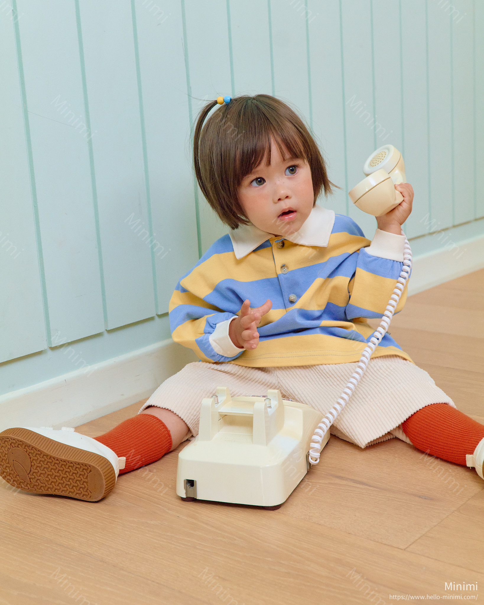 oott bebe Play Rugby Collar T-shirt 細節圖 21