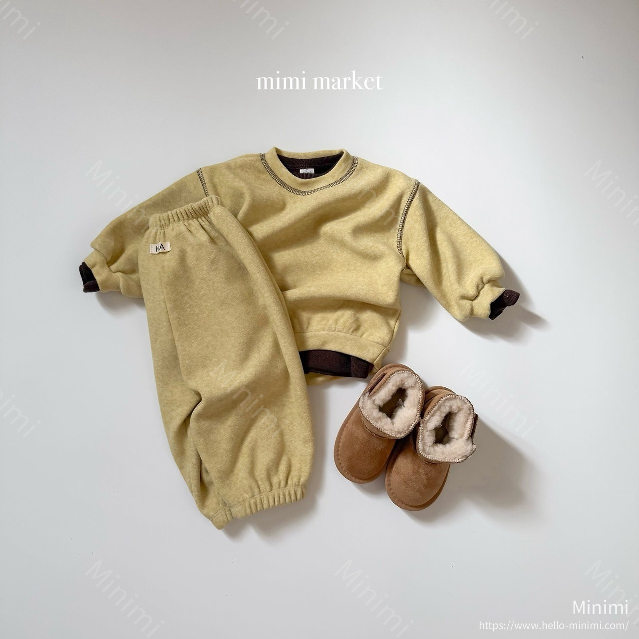 mimi-market Mink Terry Sweatshirt 細節圖 4
