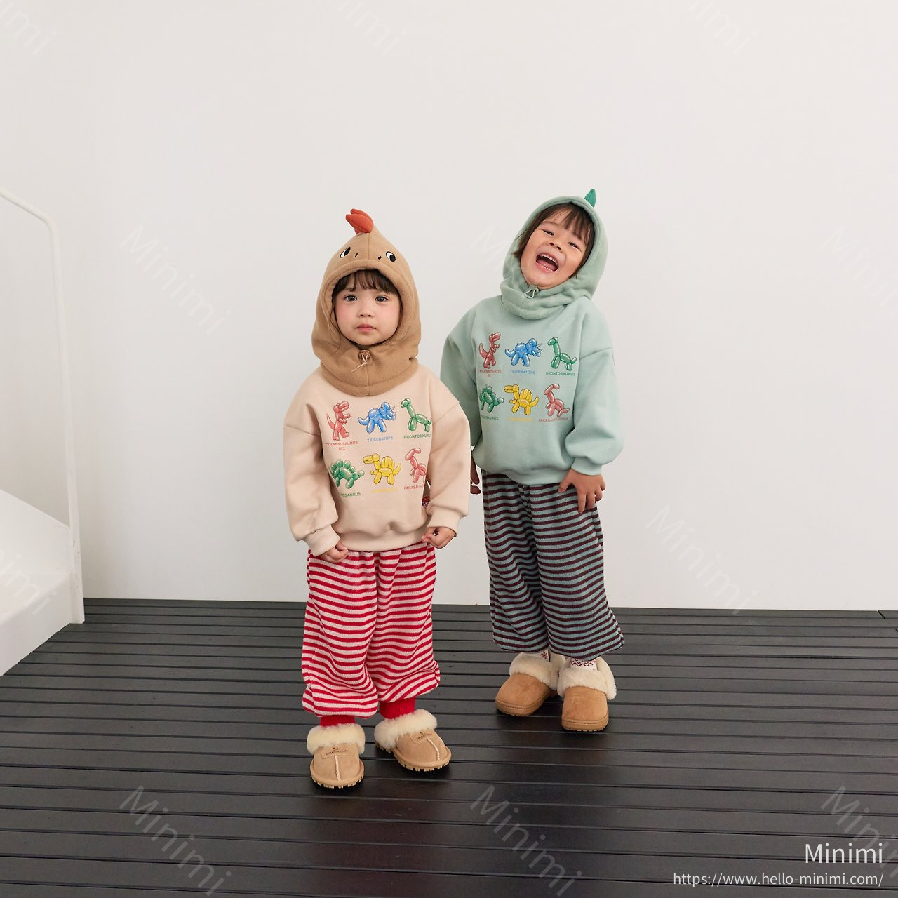 1st BLUE Balloon Dinosaur Sweatshirt 細節圖 5