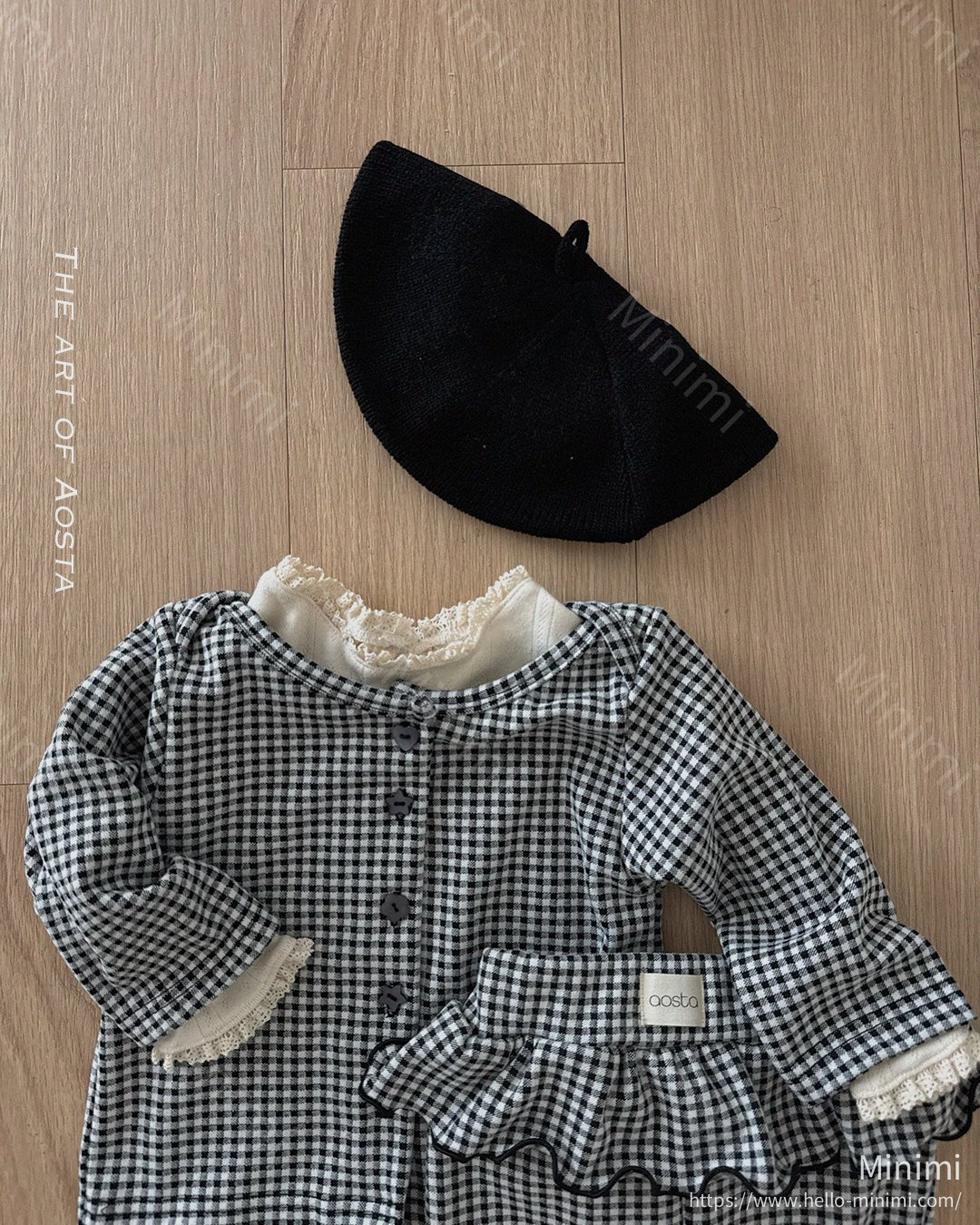 Aosta atelier Knit Beret 細節圖 3