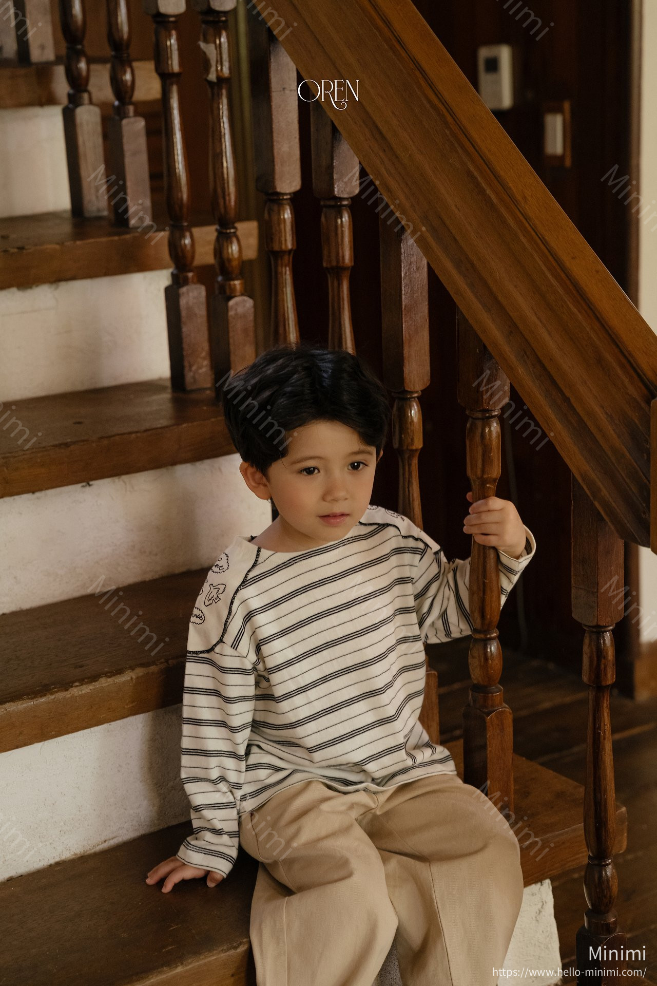 Oren Jane Stripe T-Shirt 細節圖 2