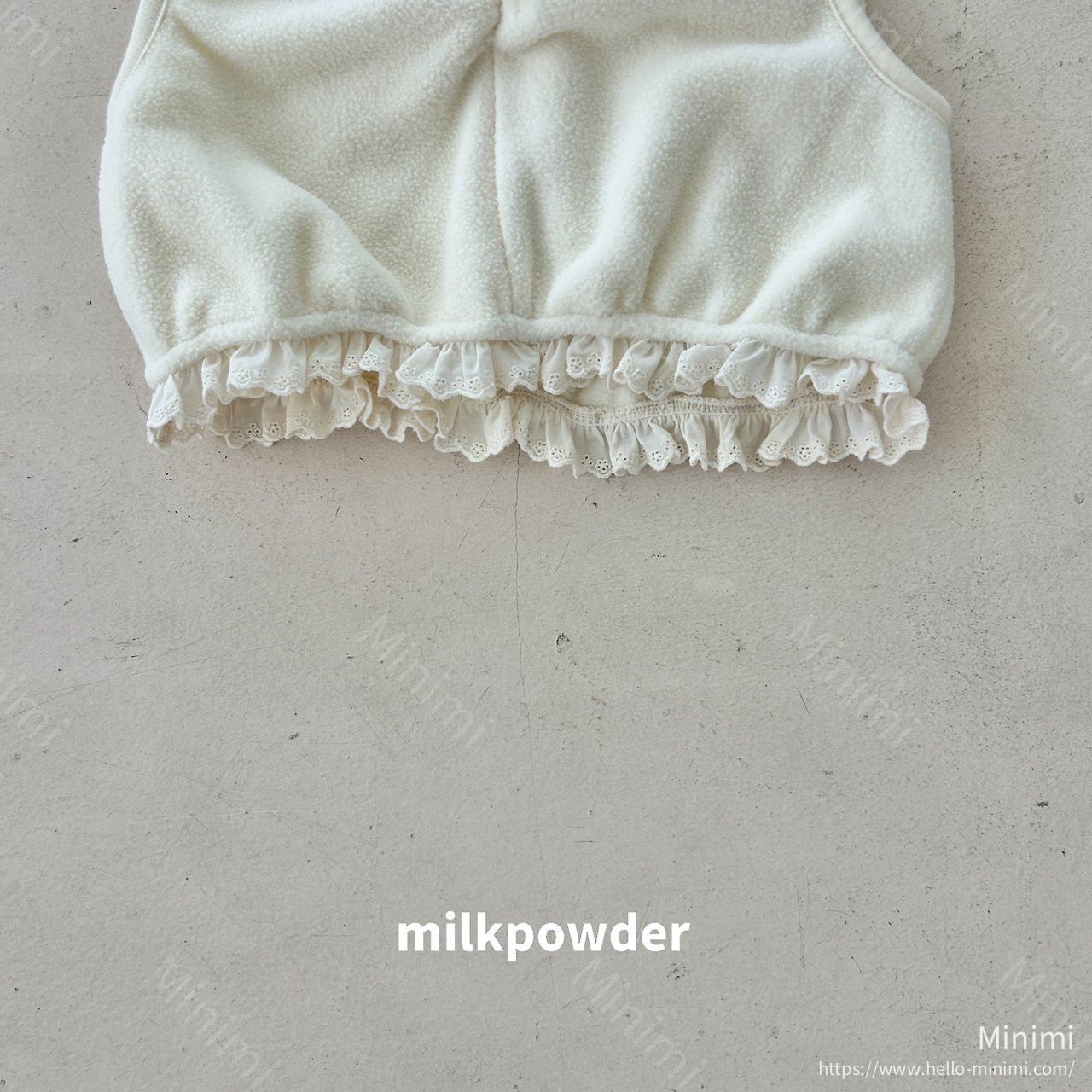 milkpowder Soft Fleece Vest 細節圖 9