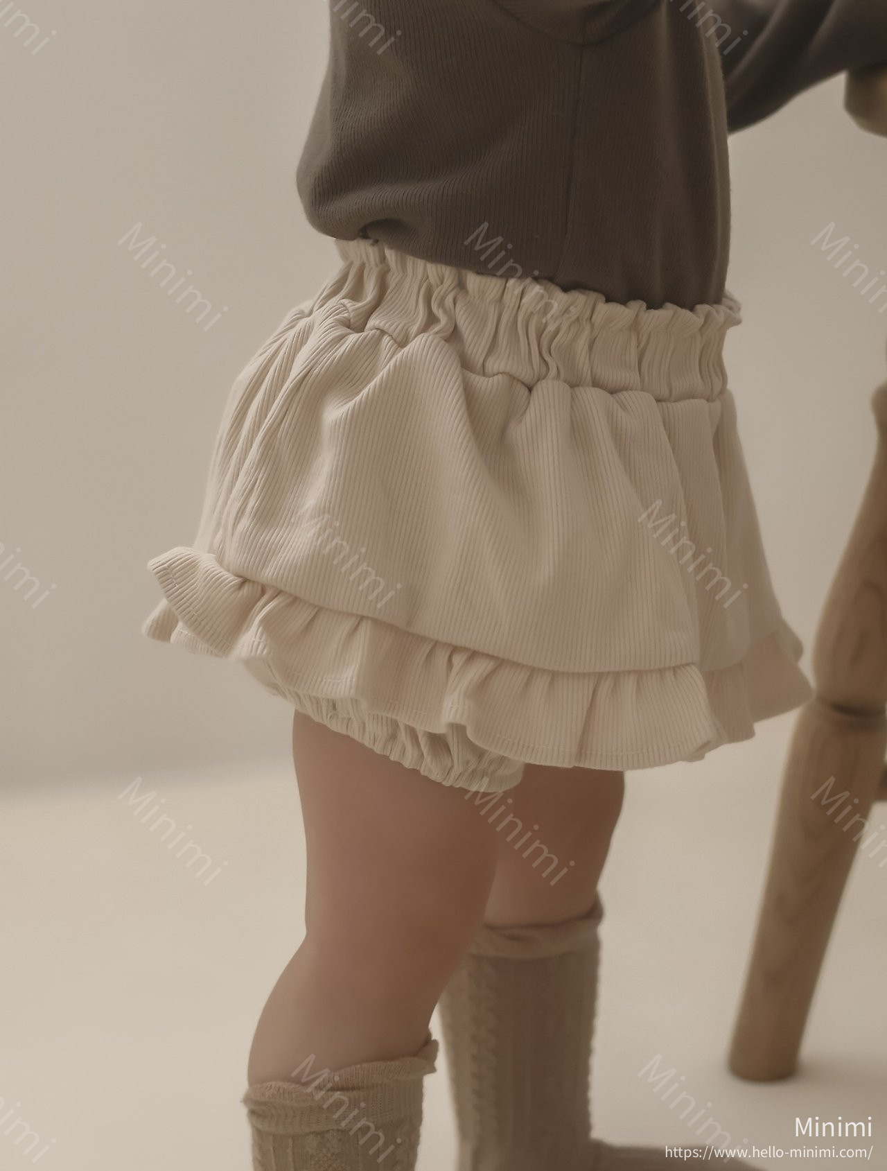 mimi-market Ribbed Cancan Bloomer 細節圖 6