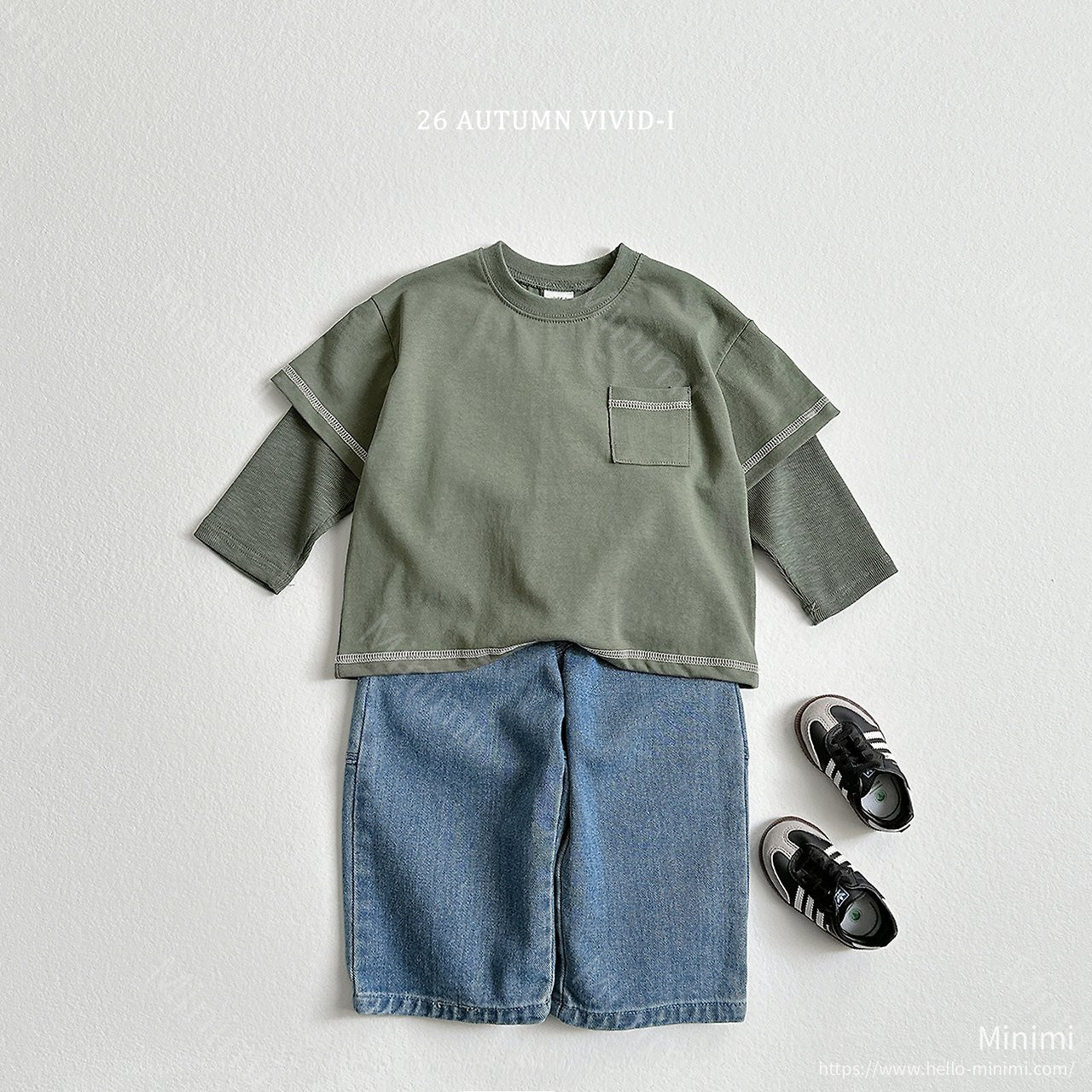 VIVID-I Stitch Layered T-shirt 細節圖 4