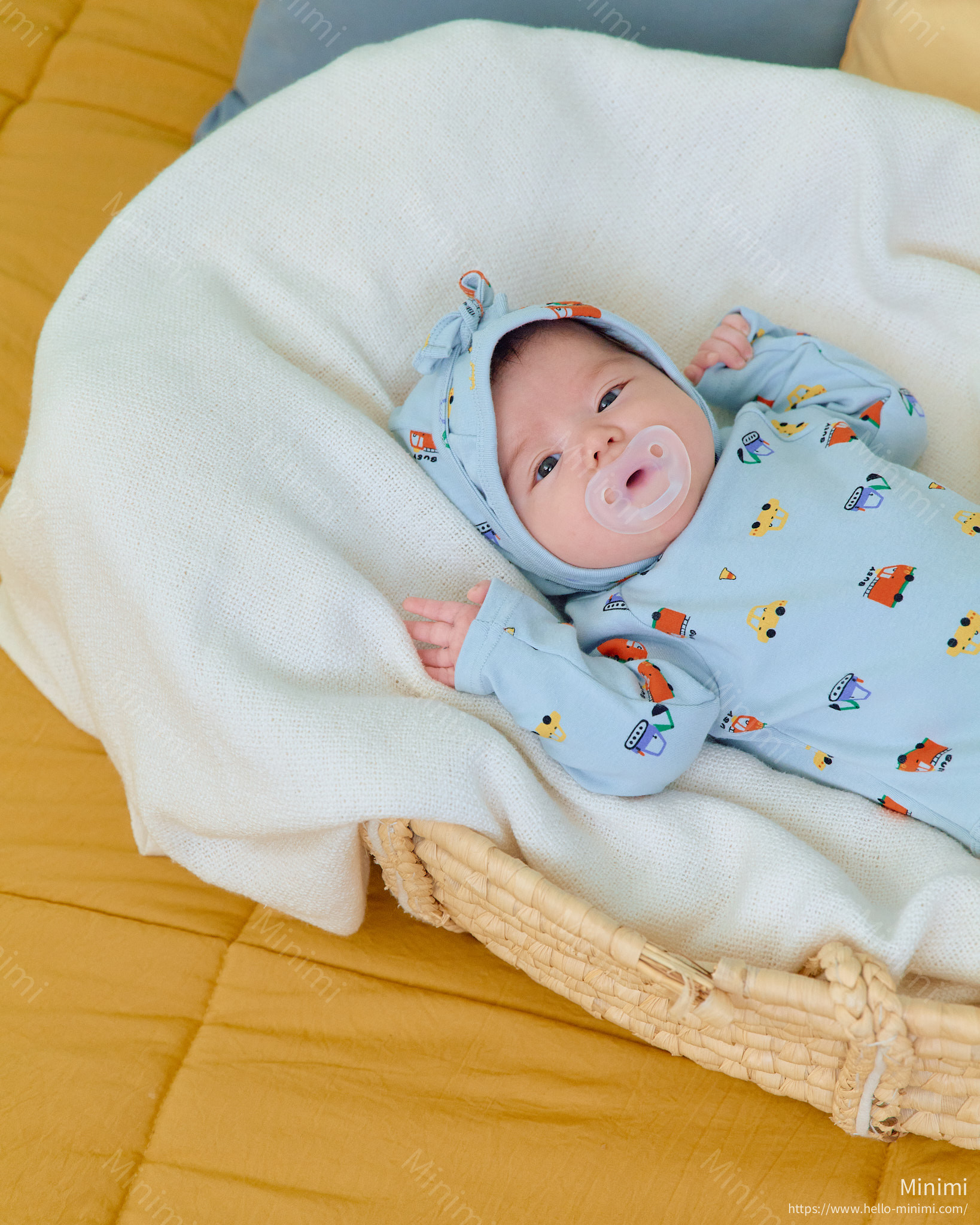oott bebe Car Bodysuit + Bonnet Set 細節圖 22