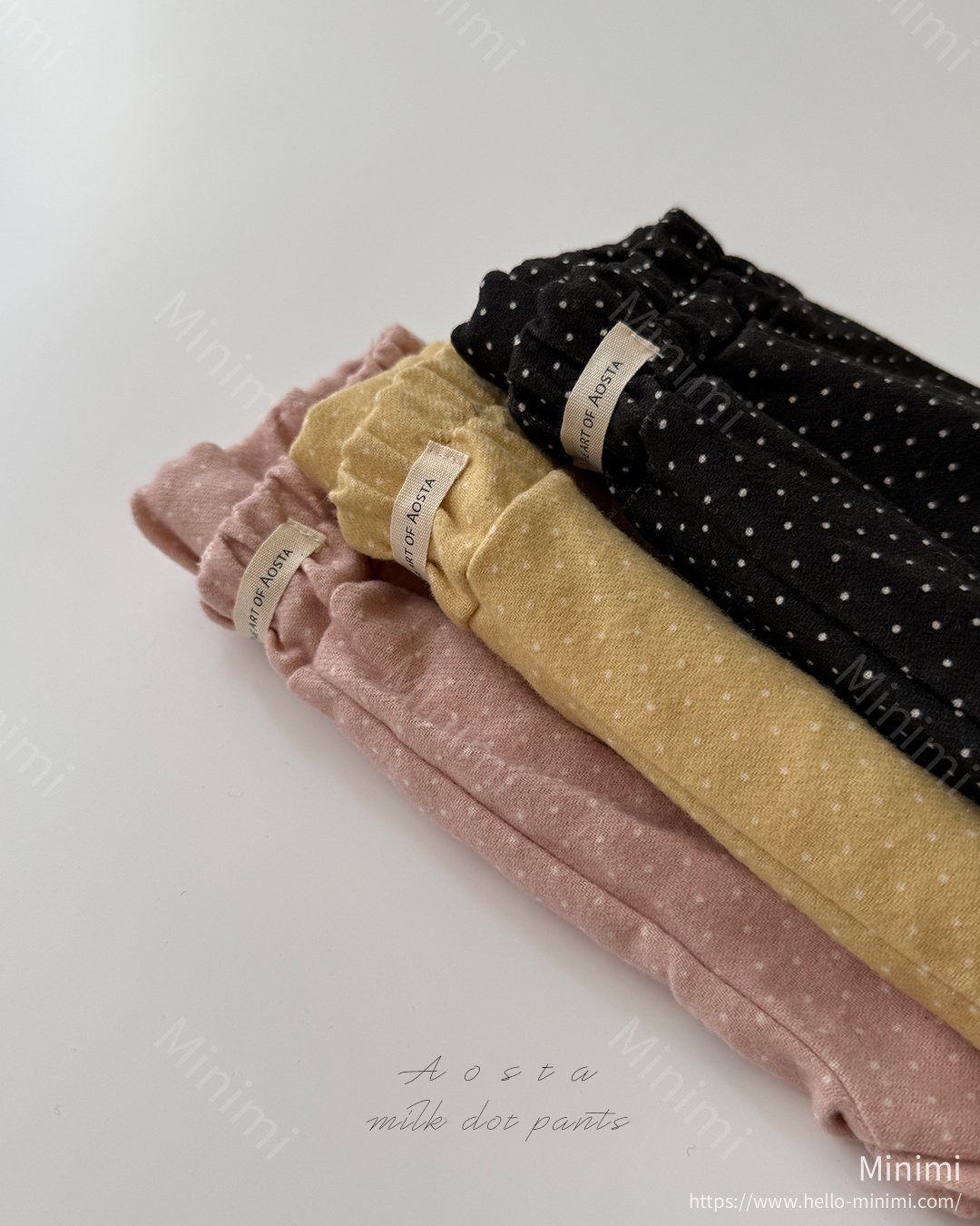 Aosta atelier Milk Dot Pants 細節圖 38