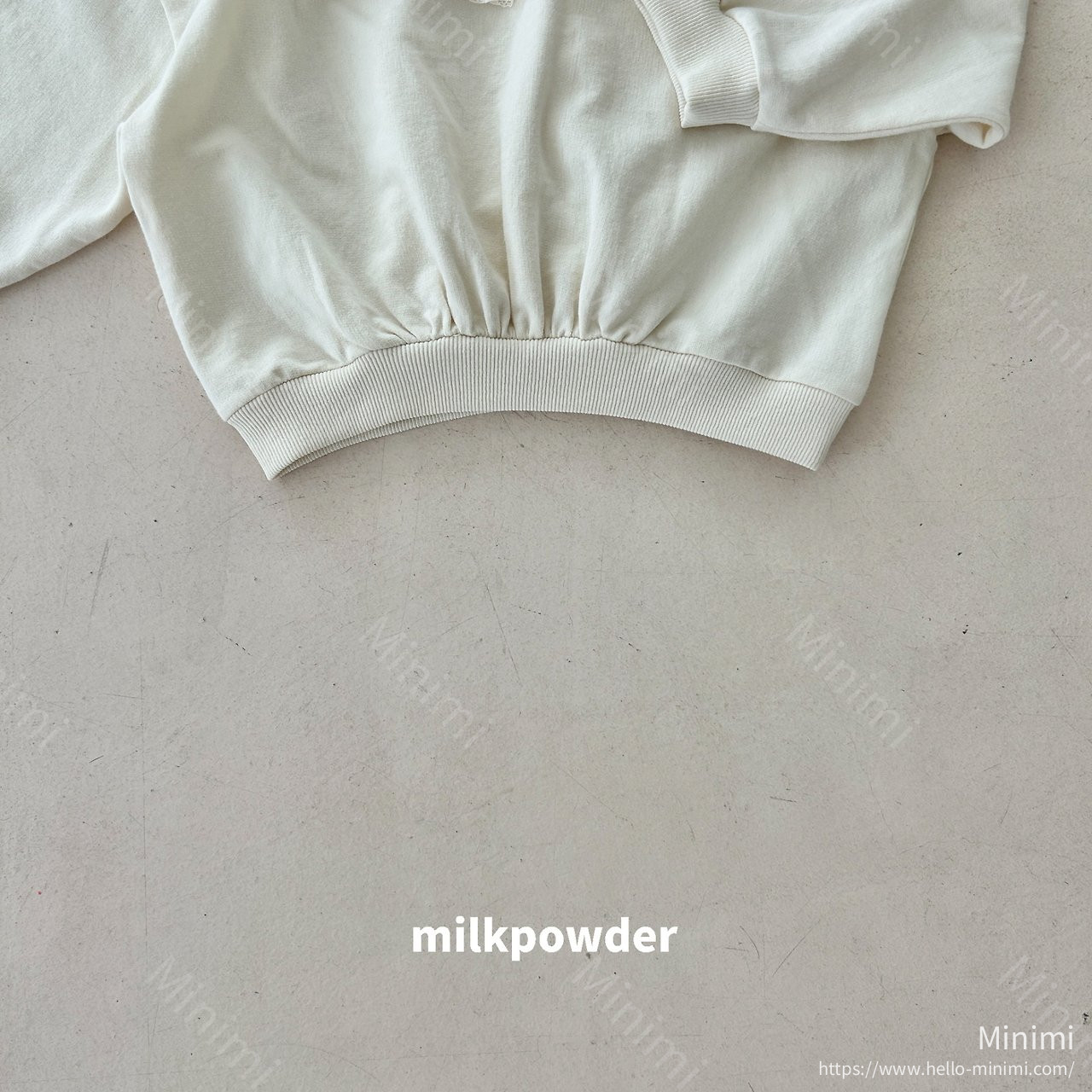 milkpowder Olive Sweatshirt 細節圖 9