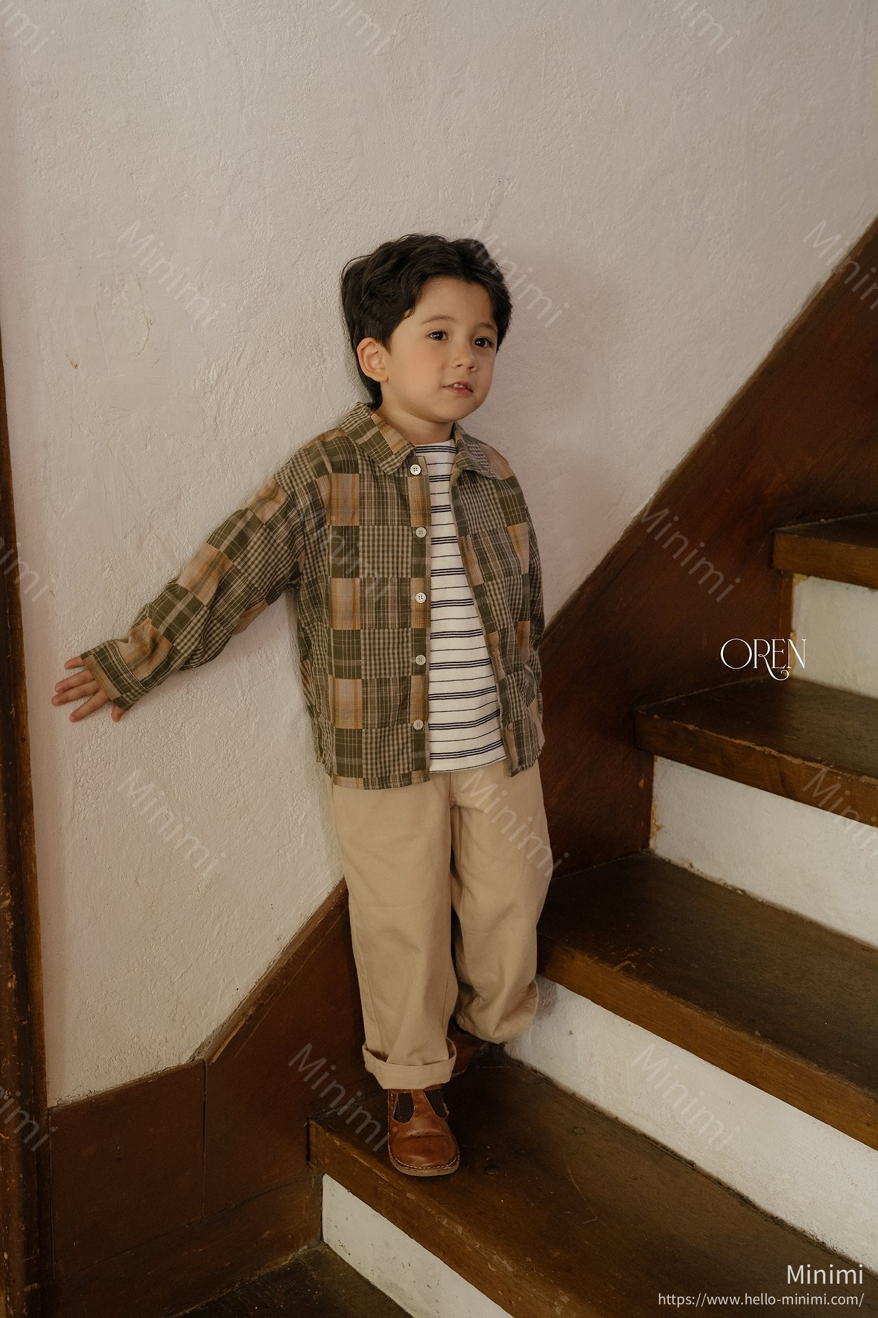 Oren Oliver Patchwork Shirt 細節圖 1