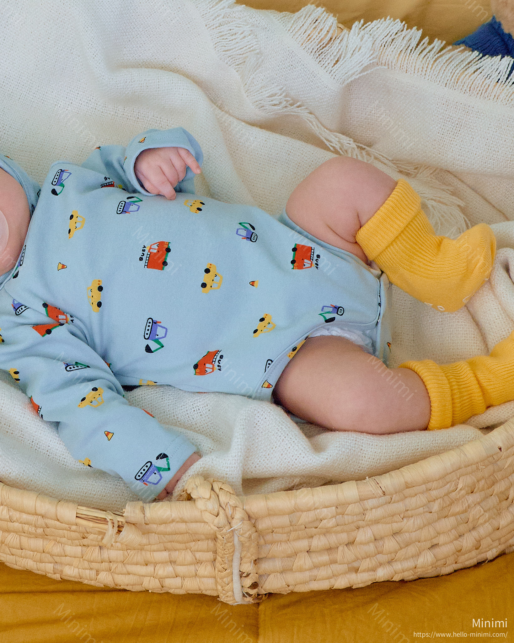 oott bebe Car Bodysuit + Bonnet Set 細節圖 15