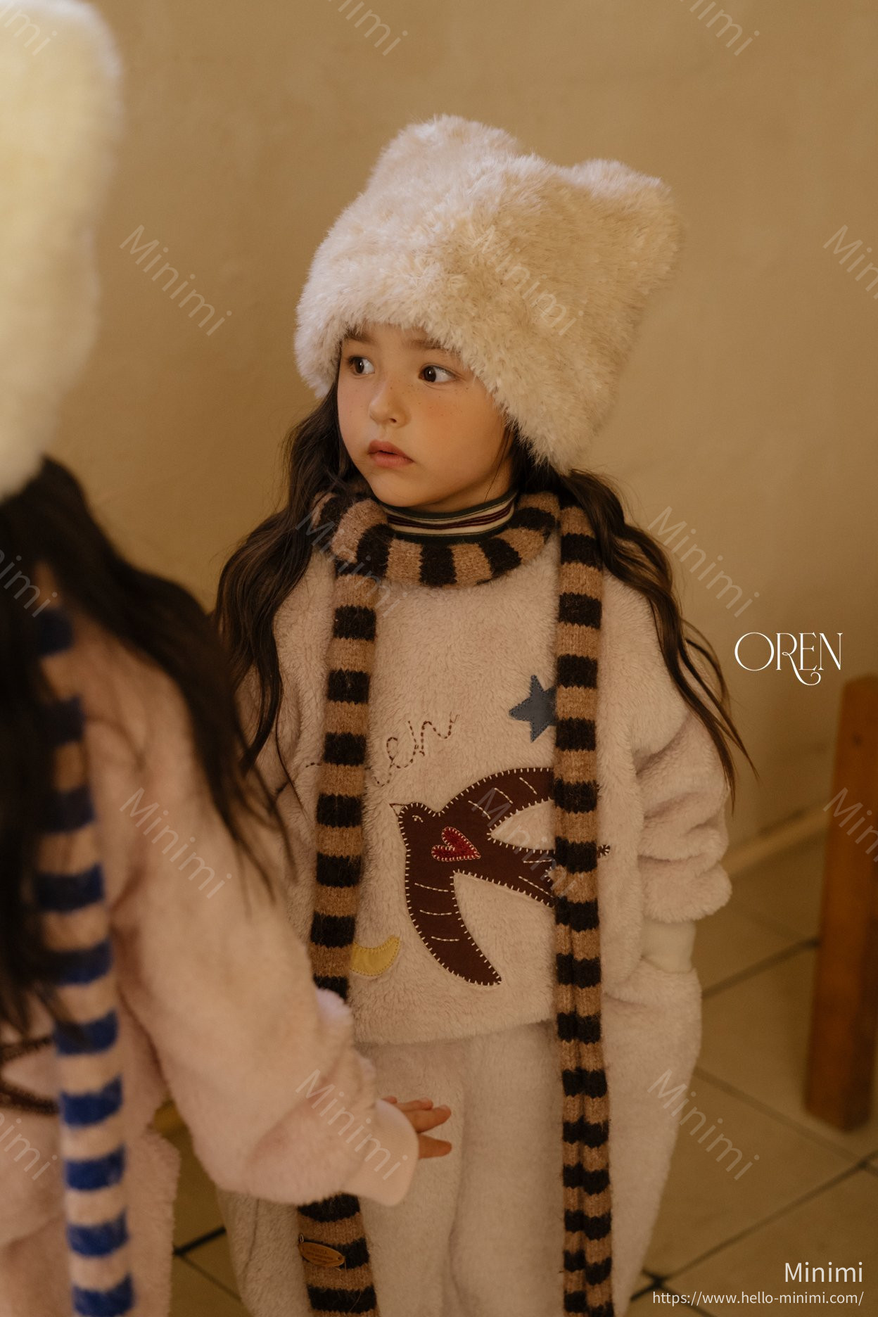 Oren Ambre Stripe Muffler 細節圖 12