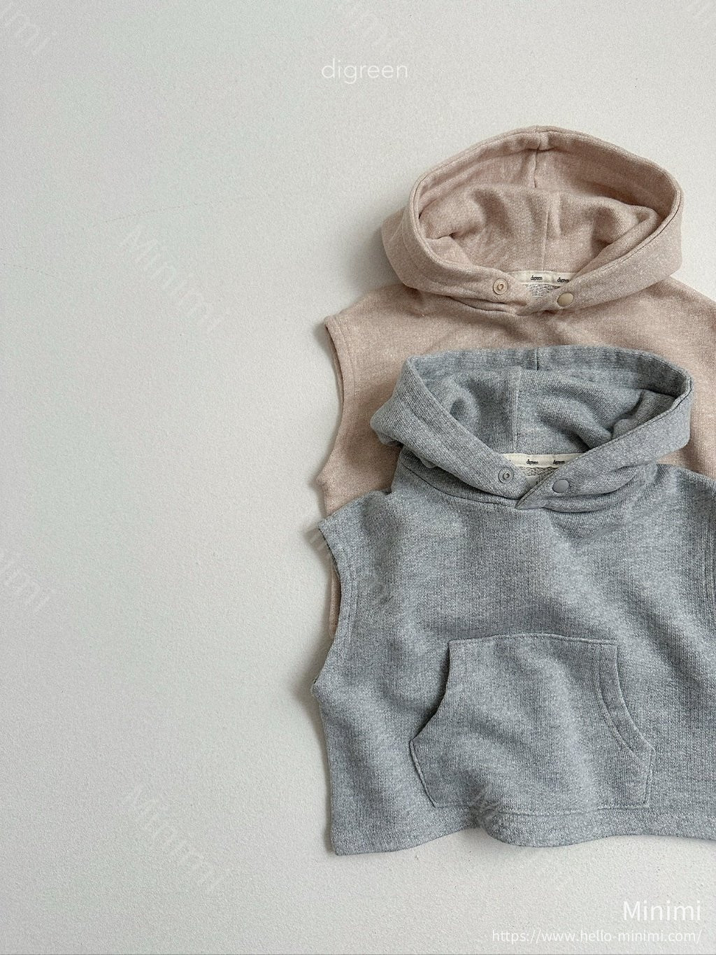 digreen Woody Hooded Vest 細節圖 4