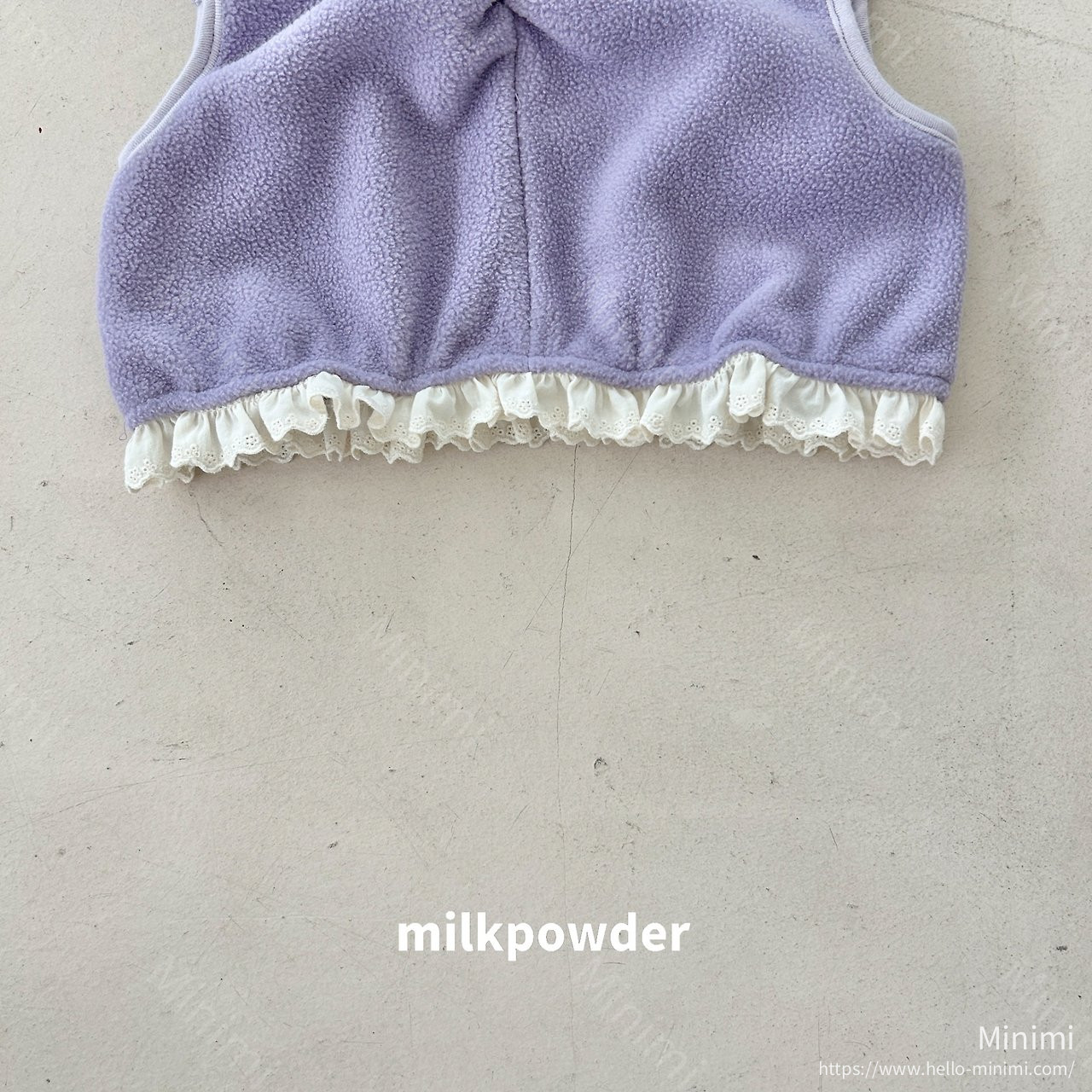 milkpowder Soft Fleece Vest 細節圖 15