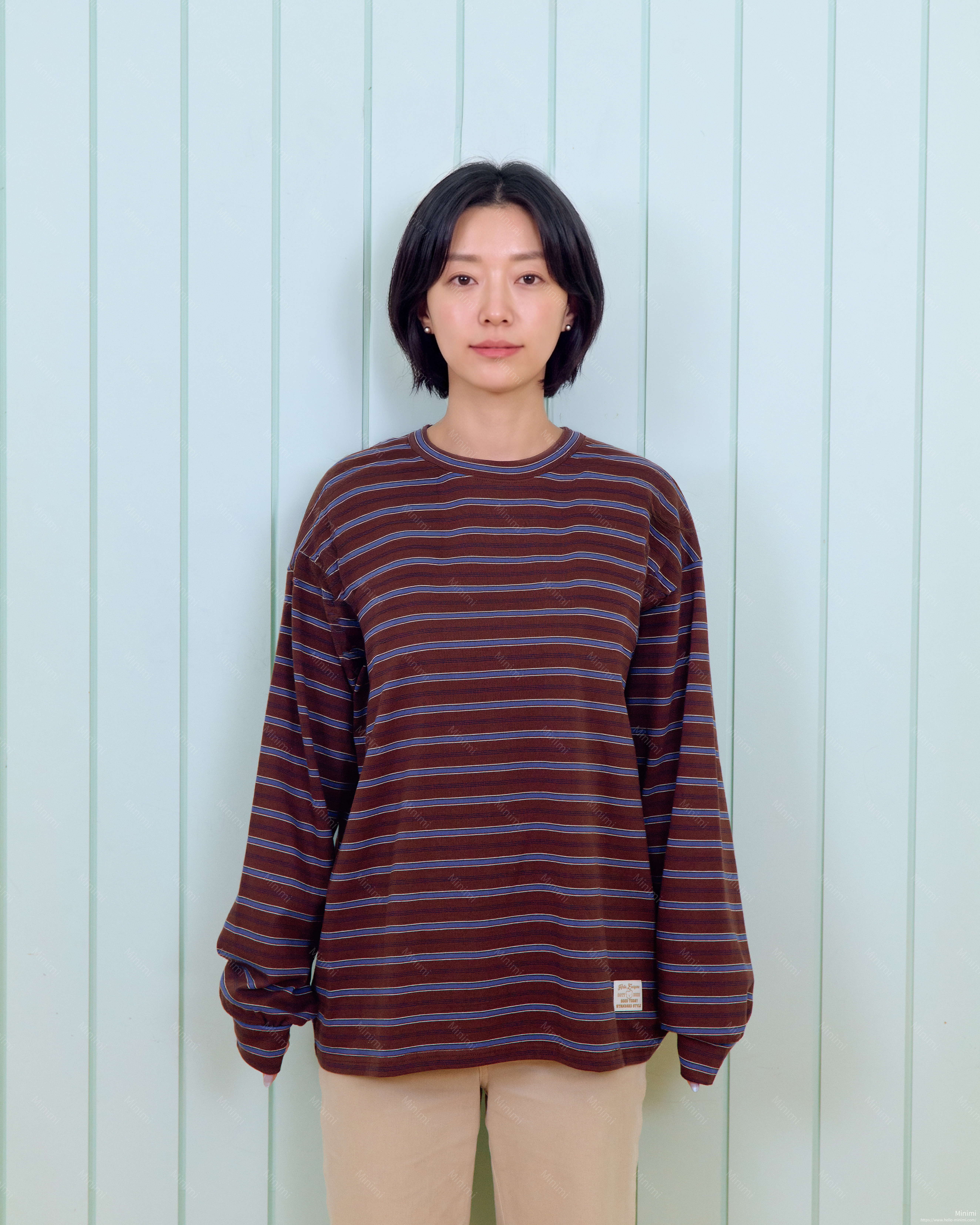 oott bebe Tomboy Ribbed T-shirt (Adult) 細節圖 4