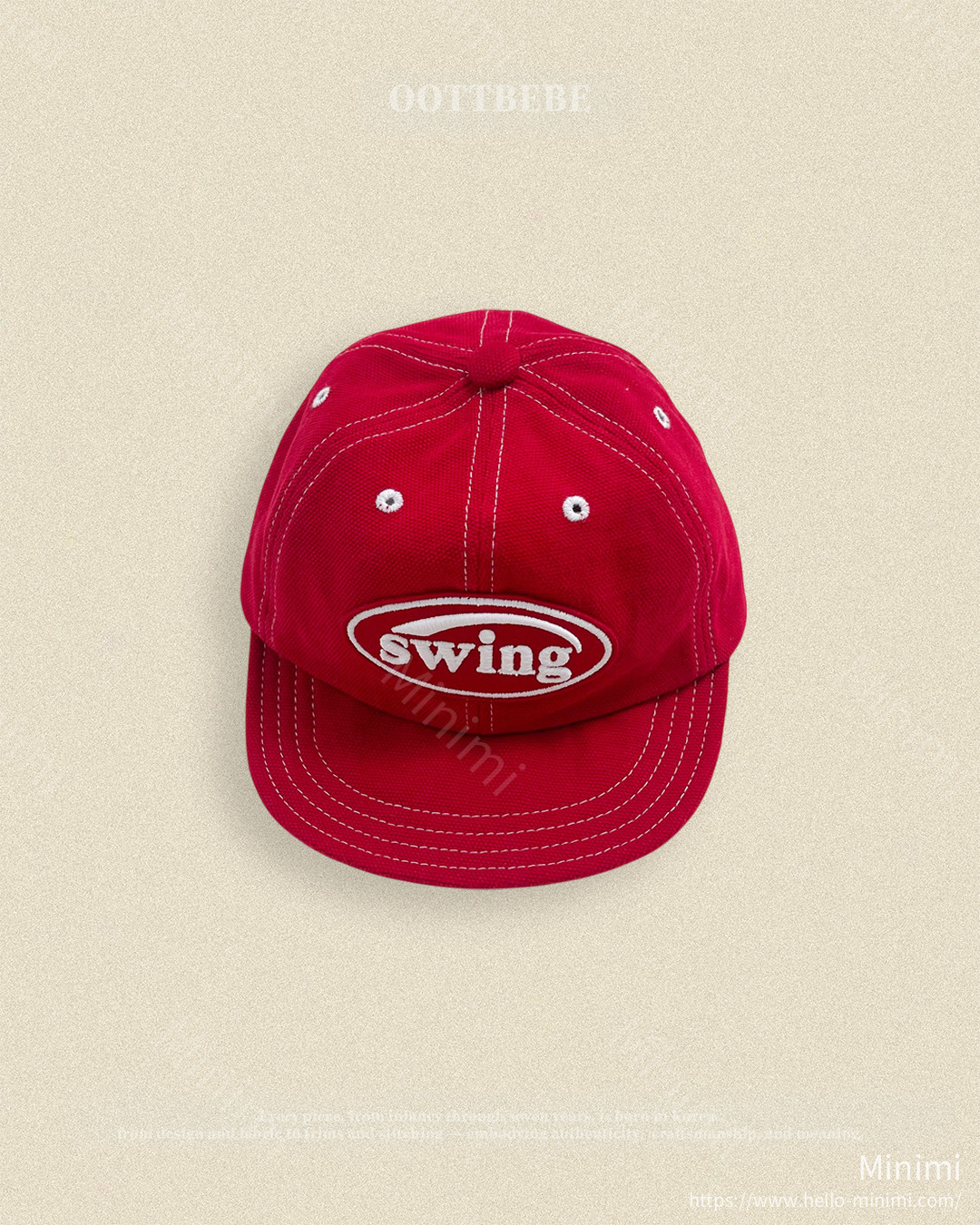 oott bebe Swing Ball Cap 細節圖 3