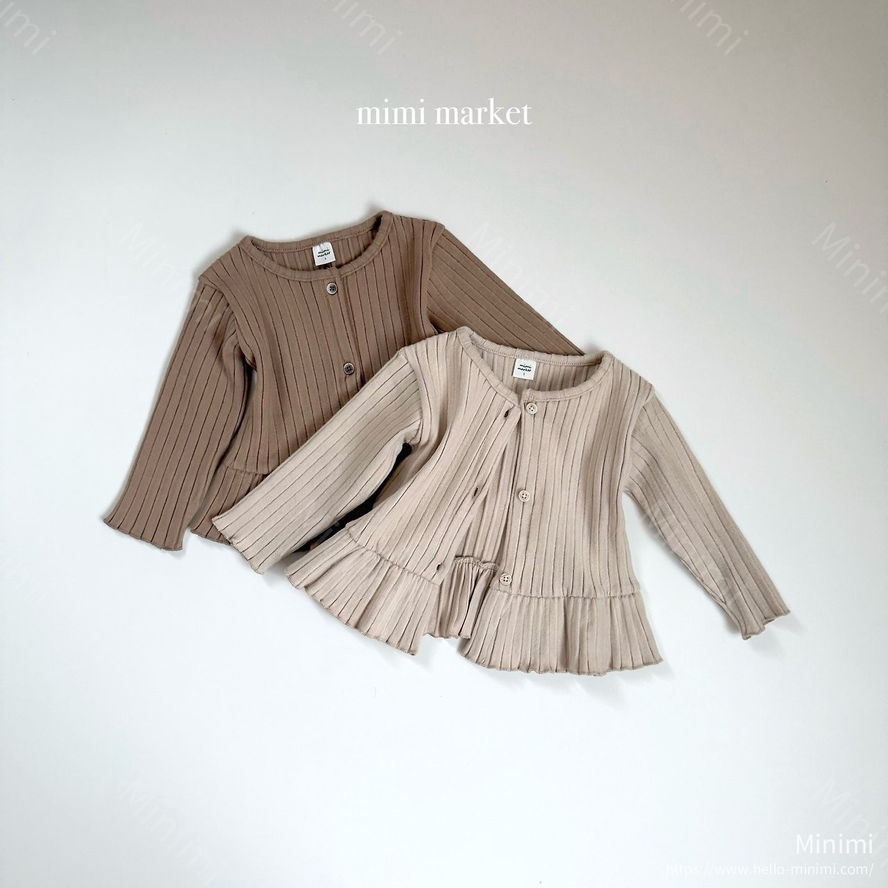 mimi-market Snow Frill Cardigan 細節圖 2