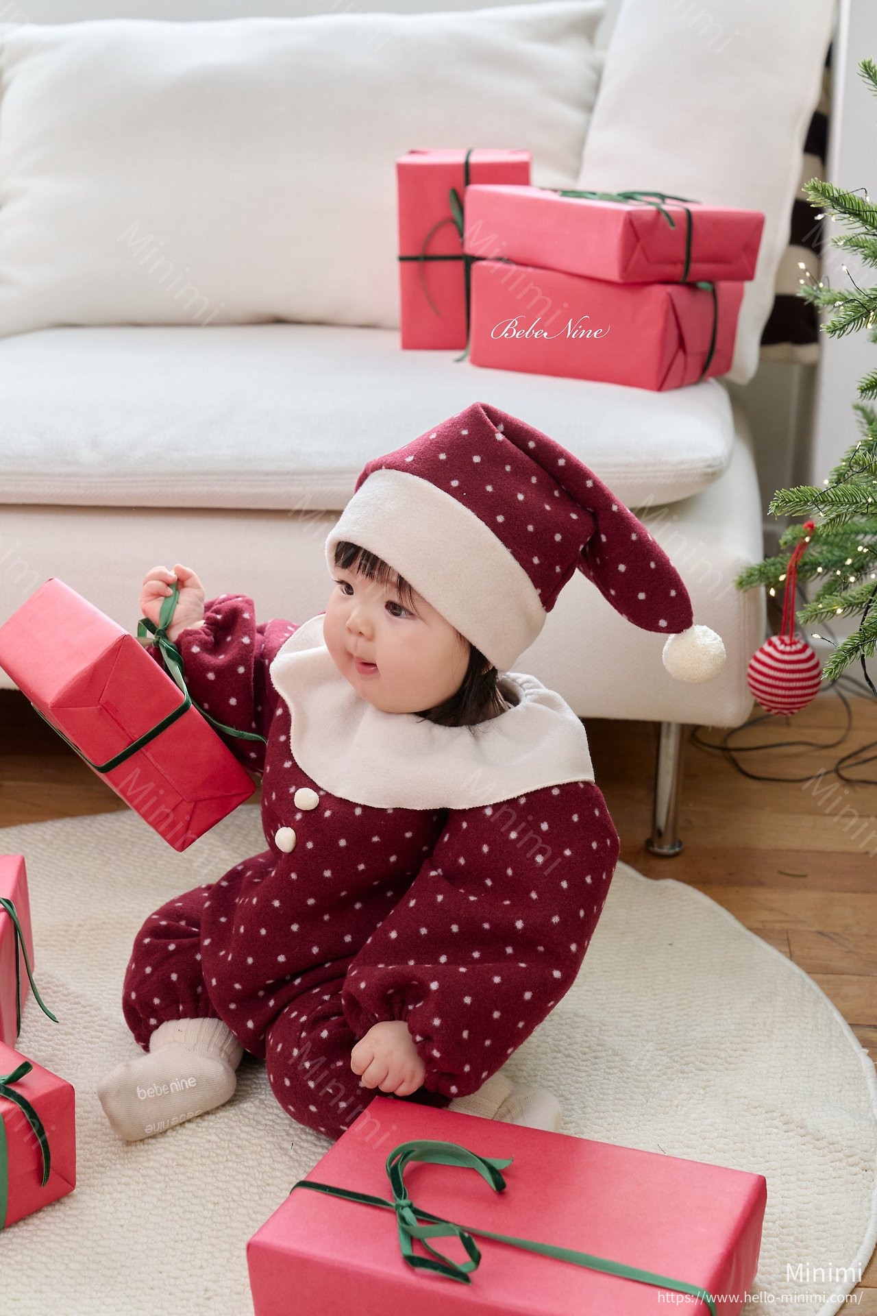 bebe nine Pom-Pom Pointed Hat 細節圖 5