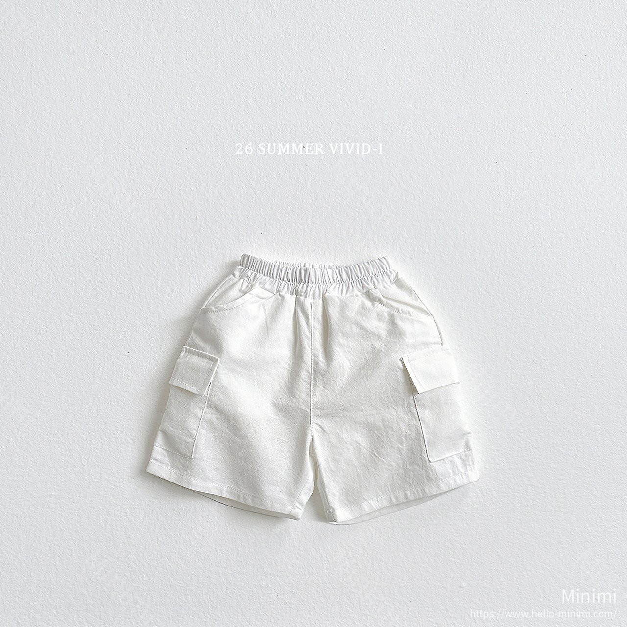 VIVID-I Cotton Cargo Shorts 細節圖 2