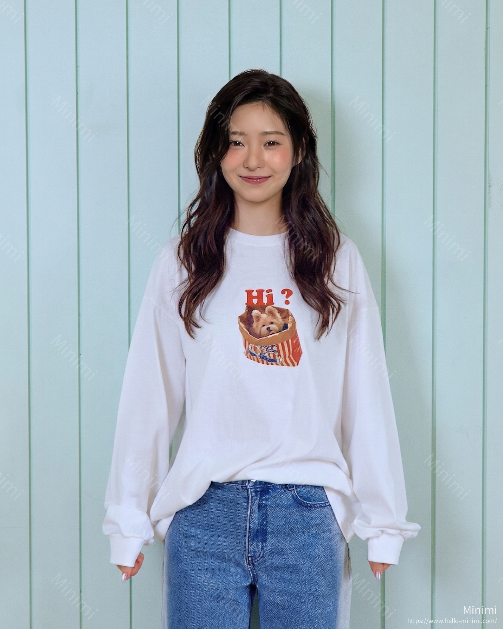 oott bebe Puppy Series T-shirt (Adult) 細節圖 1