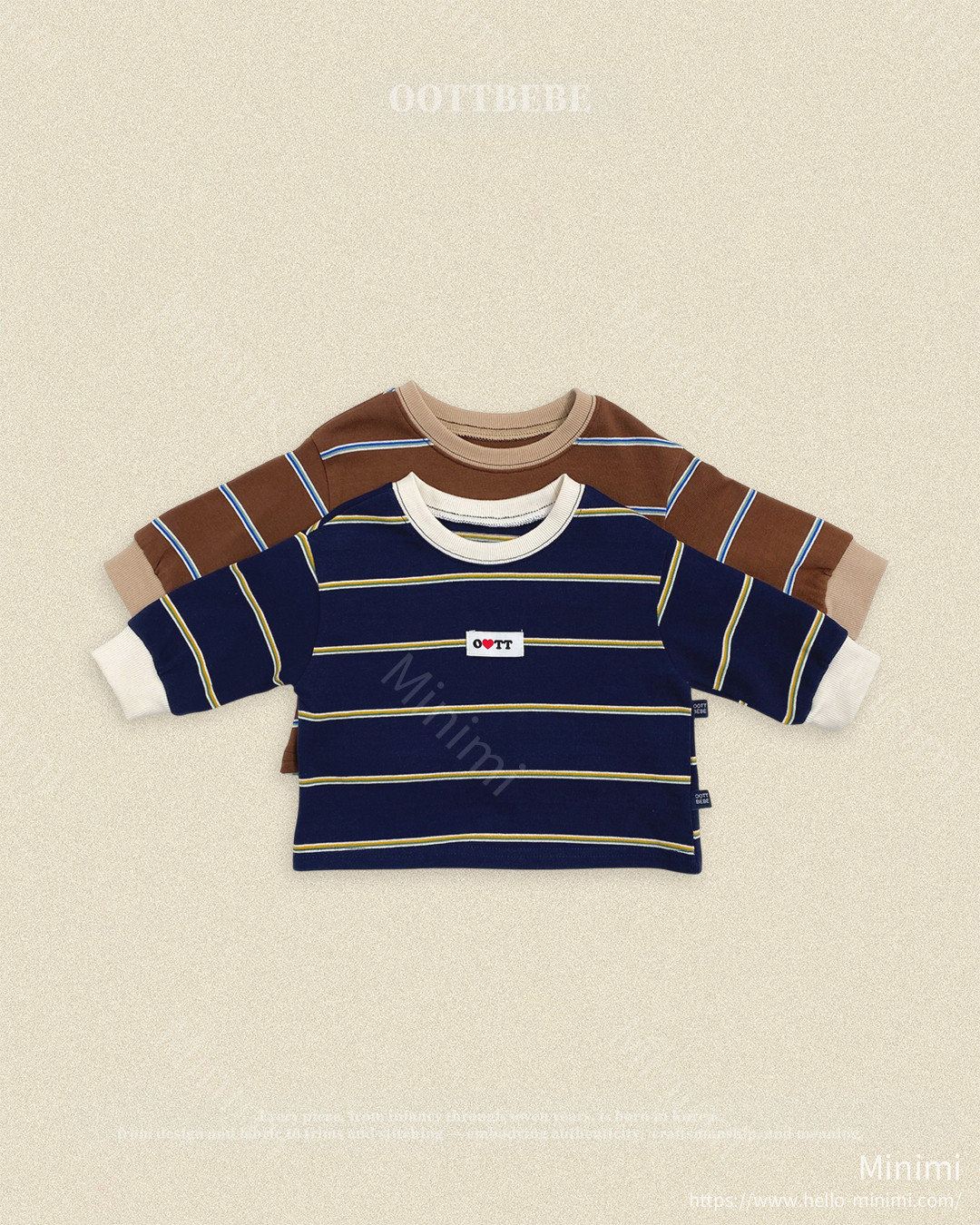 oott bebe Rookie Striped Set 細節圖 6
