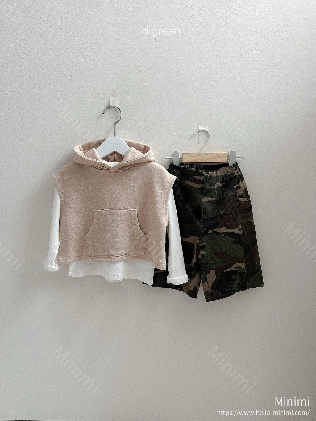 digreen Camo Bermuda 細節圖 9
